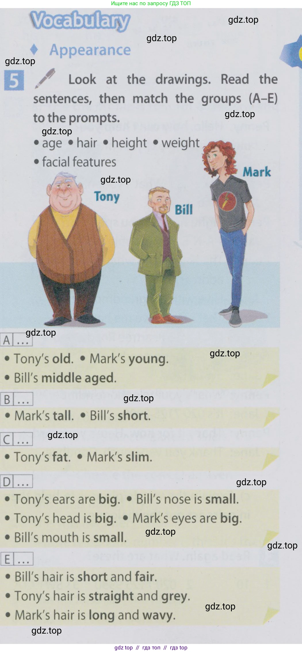 Английский язык (english), 6 класс Учебник (Student's book), авторы: Ваулина Юлия Евгеньевна (Vaulina Julia), Дули Дженни (Dooley Jenny), Подоляко Ольга Евгеньевна (Podolyako Olga), Эванс Вирджиния (Evans Virginia), издательство Просвещение, Москва, 2023, зелёного цвета, страница 7, номер 5, Условие 2019-2022