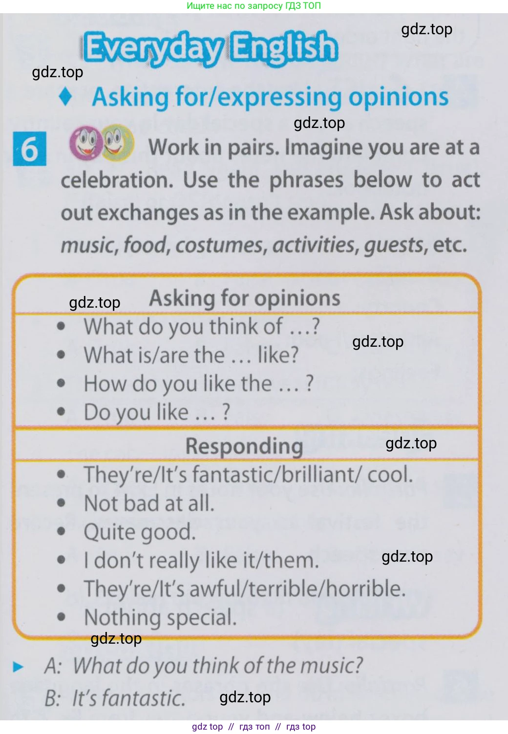 Английский язык (english), 6 класс Учебник (Student's book), авторы: Ваулина Юлия Евгеньевна (Vaulina Julia), Дули Дженни (Dooley Jenny), Подоляко Ольга Евгеньевна (Podolyako Olga), Эванс Вирджиния (Evans Virginia), издательство Просвещение, Москва, 2023, зелёного цвета, страница 49, номер 6, Условие 2019-2022