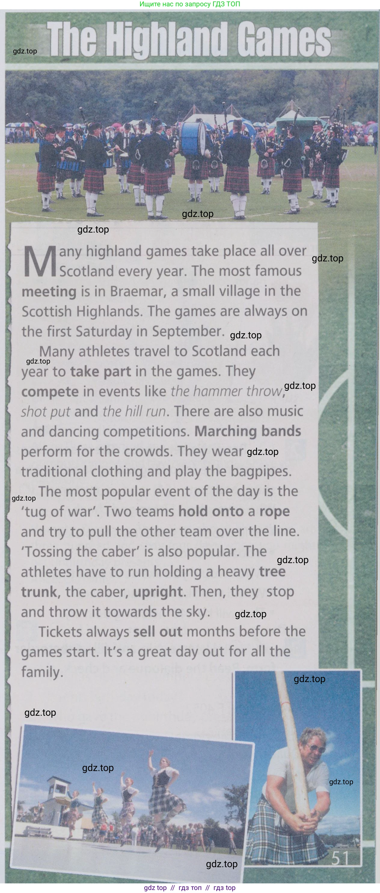 Английский язык (english), 6 класс Учебник (Student's book), авторы: Ваулина Юлия Евгеньевна (Vaulina Julia), Дули Дженни (Dooley Jenny), Подоляко Ольга Евгеньевна (Podolyako Olga), Эванс Вирджиния (Evans Virginia), издательство Просвещение, Москва, 2023, зелёного цвета, страница 51, номер 3, Условие 2019-2022 (продолжение 2)