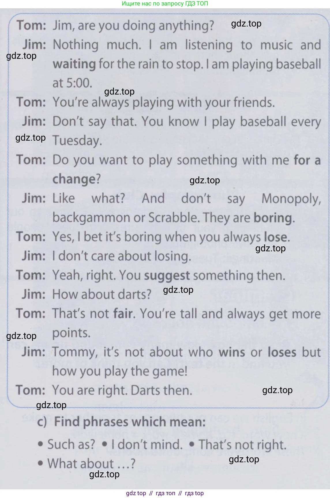 Английский язык (english), 6 класс Учебник (Student's book), авторы: Ваулина Юлия Евгеньевна (Vaulina Julia), Дули Дженни (Dooley Jenny), Подоляко Ольга Евгеньевна (Podolyako Olga), Эванс Вирджиния (Evans Virginia), издательство Просвещение, Москва, 2023, зелёного цвета, страница 58, номер 3, Условие 2019-2022 (продолжение 2)