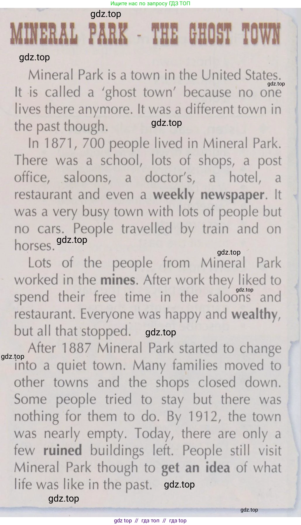 Английский язык (english), 6 класс Учебник (Student's book), авторы: Ваулина Юлия Евгеньевна (Vaulina Julia), Дули Дженни (Dooley Jenny), Подоляко Ольга Евгеньевна (Podolyako Olga), Эванс Вирджиния (Evans Virginia), издательство Просвещение, Москва, 2023, зелёного цвета, страница 66, номер 3, Условие 2019-2022 (продолжение 2)