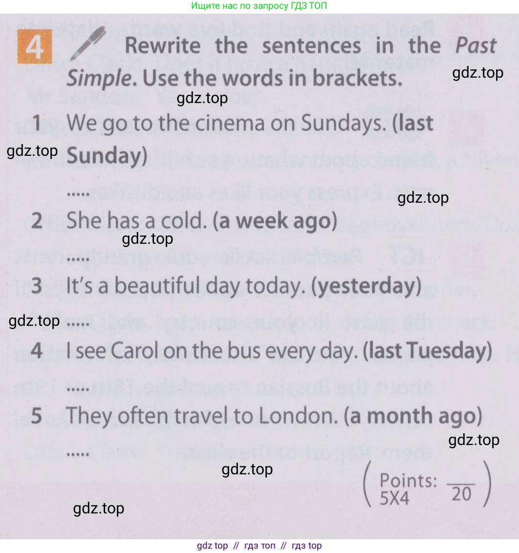 Английский язык (english), 6 класс Учебник (Student's book), авторы: Ваулина Юлия Евгеньевна (Vaulina Julia), Дули Дженни (Dooley Jenny), Подоляко Ольга Евгеньевна (Podolyako Olga), Эванс Вирджиния (Evans Virginia), издательство Просвещение, Москва, 2023, зелёного цвета, страница 74, номер 4, Условие 2019-2022