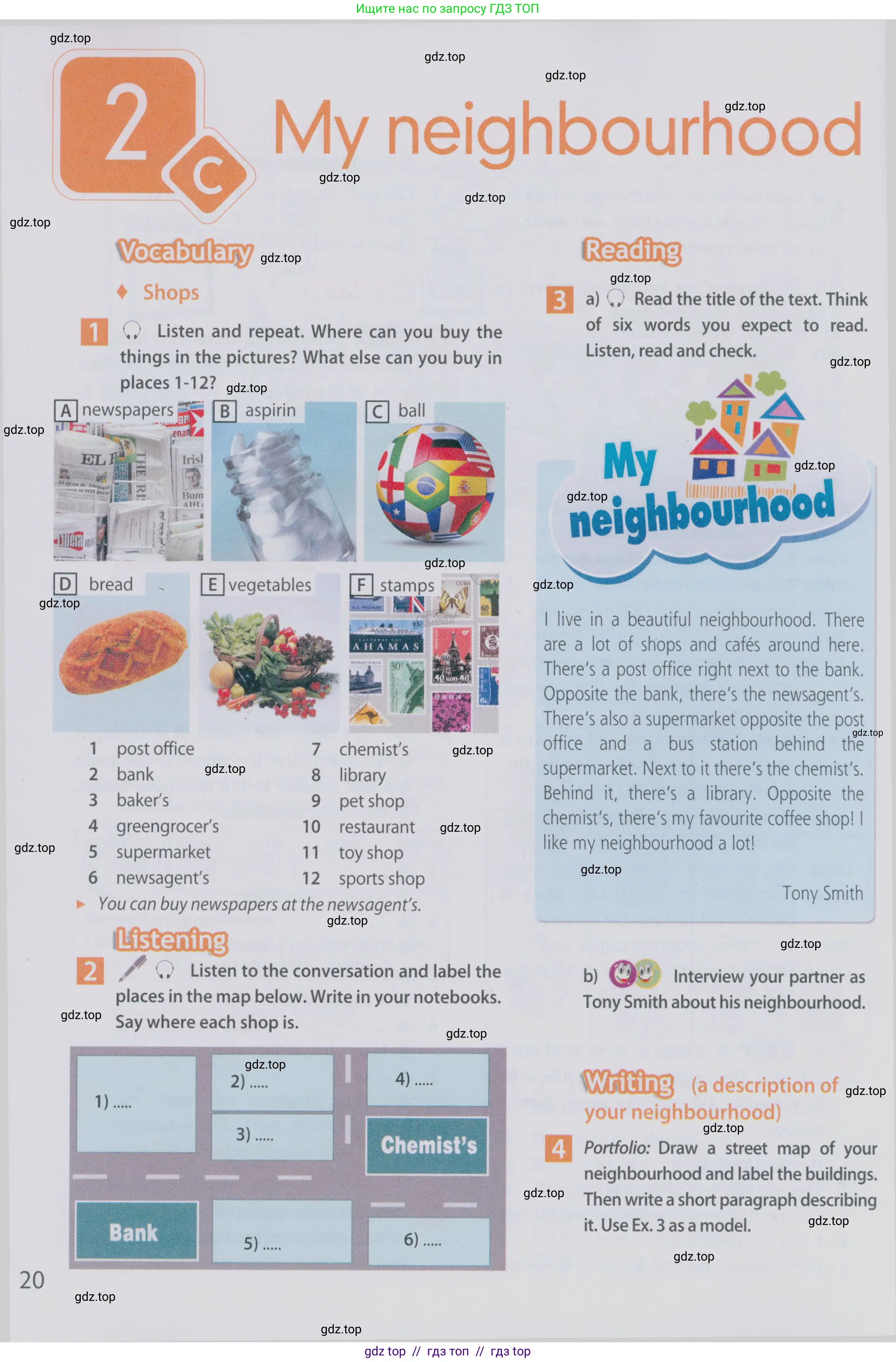 Английский язык (english), 6 класс Учебник (Student's book), авторы: Ваулина Юлия Евгеньевна (Vaulina Julia), Дули Дженни (Dooley Jenny), Подоляко Ольга Евгеньевна (Podolyako Olga), Эванс Вирджиния (Evans Virginia), издательство Просвещение, Москва, 2023, зелёного цвета, страница 20