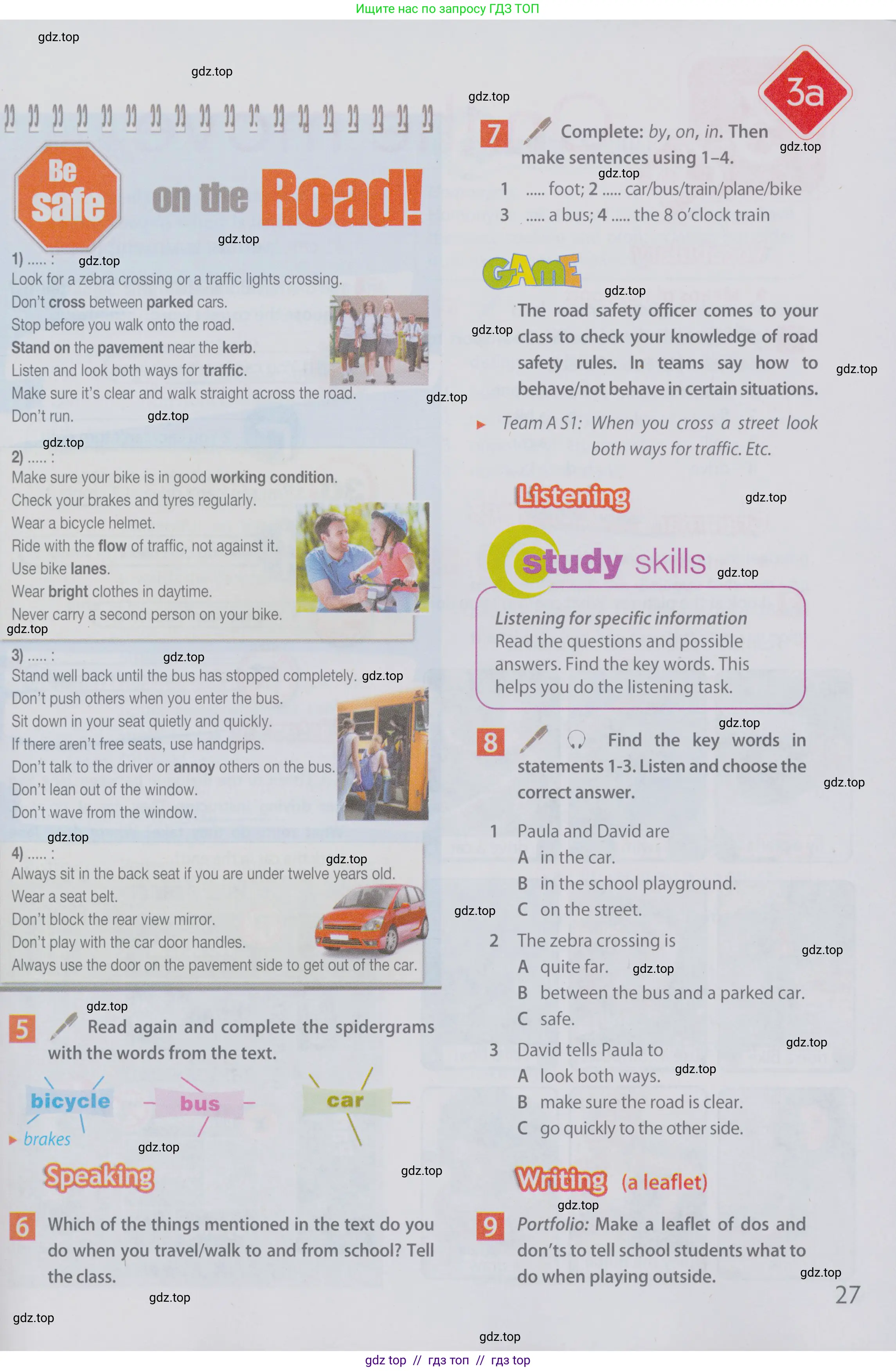 Английский язык (english), 6 класс Учебник (Student's book), авторы: Ваулина Юлия Евгеньевна (Vaulina Julia), Дули Дженни (Dooley Jenny), Подоляко Ольга Евгеньевна (Podolyako Olga), Эванс Вирджиния (Evans Virginia), издательство Просвещение, Москва, 2023, зелёного цвета, страница 27