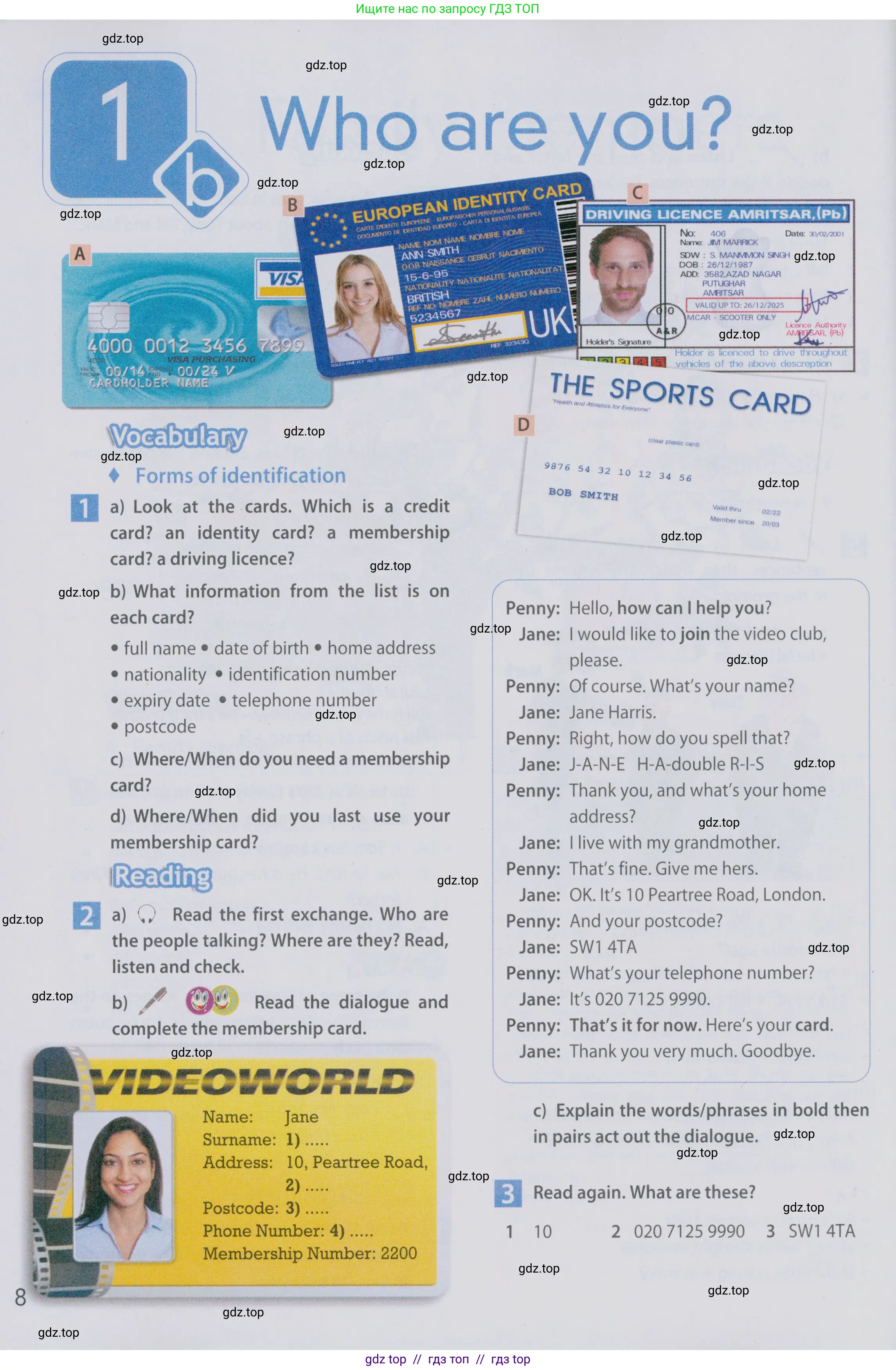 Английский язык (english), 6 класс Учебник (Student's book), авторы: Ваулина Юлия Евгеньевна (Vaulina Julia), Дули Дженни (Dooley Jenny), Подоляко Ольга Евгеньевна (Podolyako Olga), Эванс Вирджиния (Evans Virginia), издательство Просвещение, Москва, 2023, зелёного цвета, страница 8