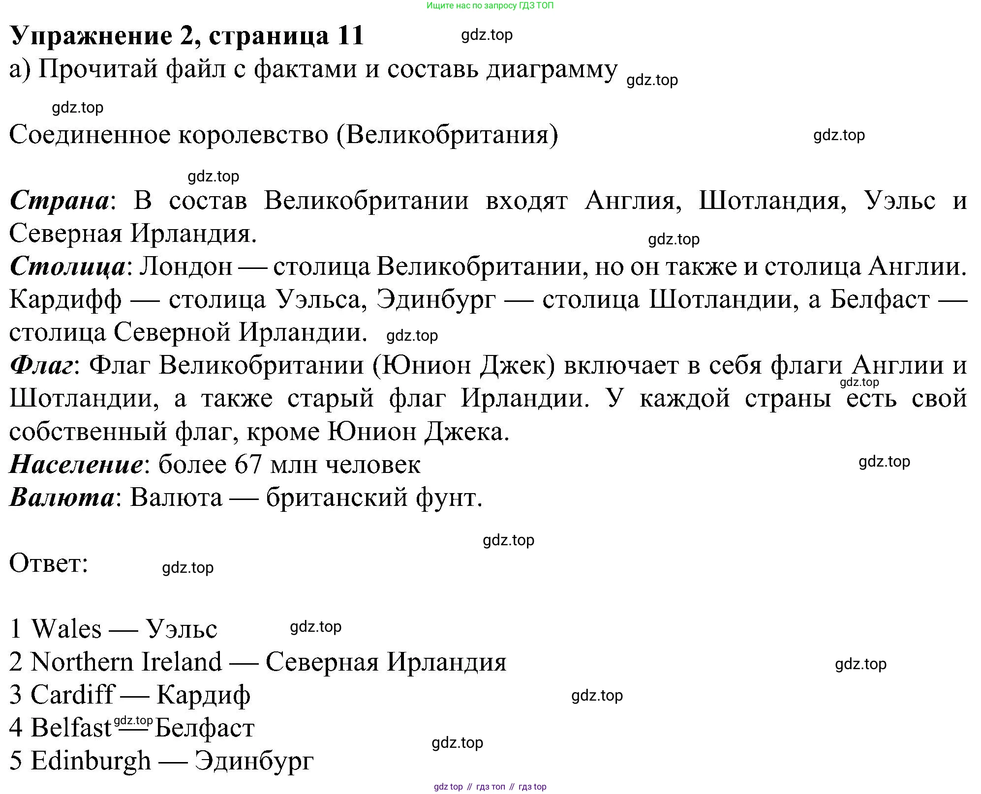 Английский язык (english), 6 класс Учебник (Student's book), авторы: Ваулина Юлия Евгеньевна (Vaulina Julia), Дули Дженни (Dooley Jenny), Подоляко Ольга Евгеньевна (Podolyako Olga), Эванс Вирджиния (Evans Virginia), издательство Просвещение, Москва, 2023, зелёного цвета, страница 11, номер 2, Решение 1 (2023-2027)