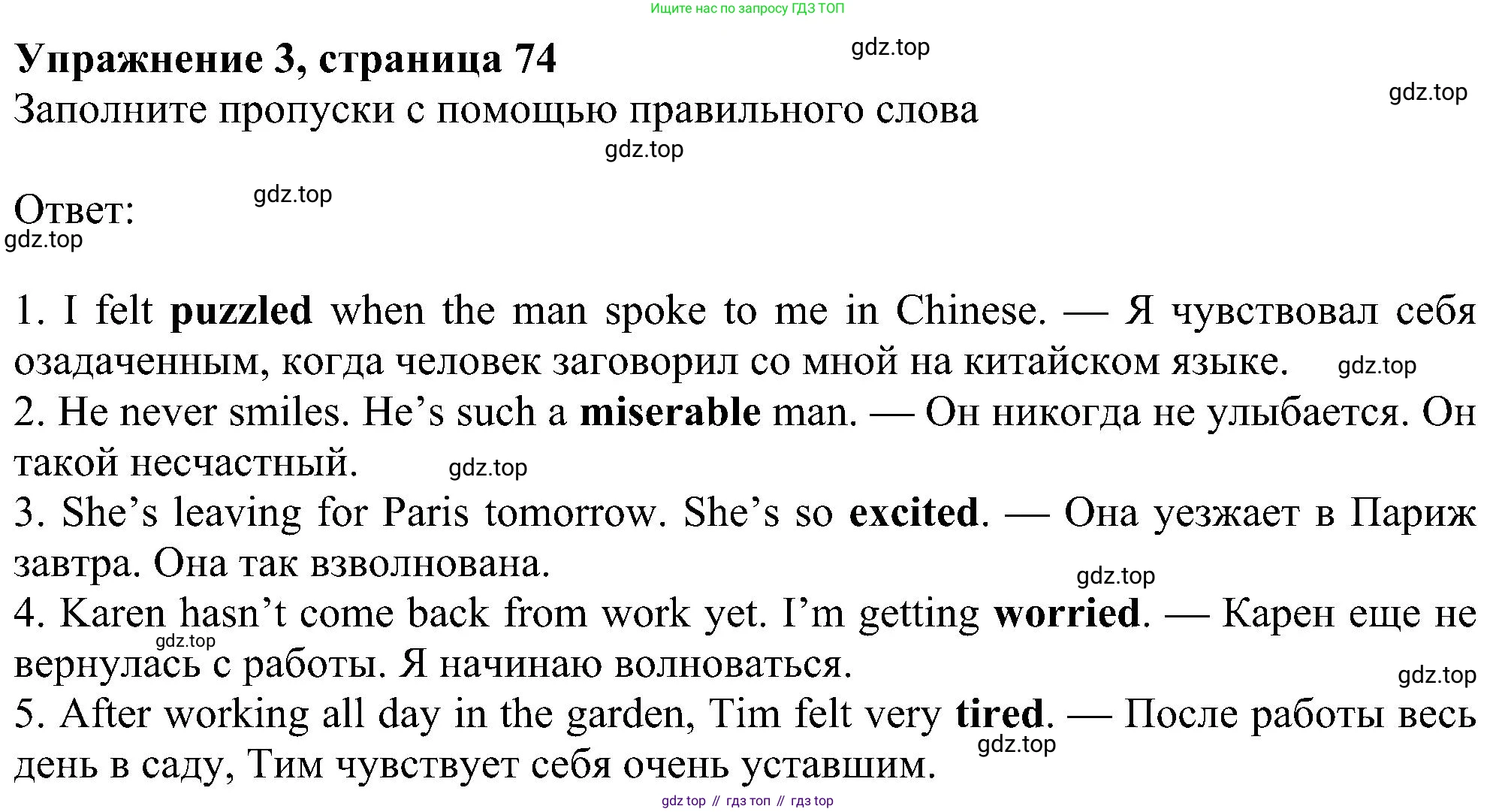 Английский язык (english), 6 класс Учебник (Student's book), авторы: Ваулина Юлия Евгеньевна (Vaulina Julia), Дули Дженни (Dooley Jenny), Подоляко Ольга Евгеньевна (Podolyako Olga), Эванс Вирджиния (Evans Virginia), издательство Просвещение, Москва, 2023, зелёного цвета, страница 74, номер 3, Решение 1 (2023-2027)