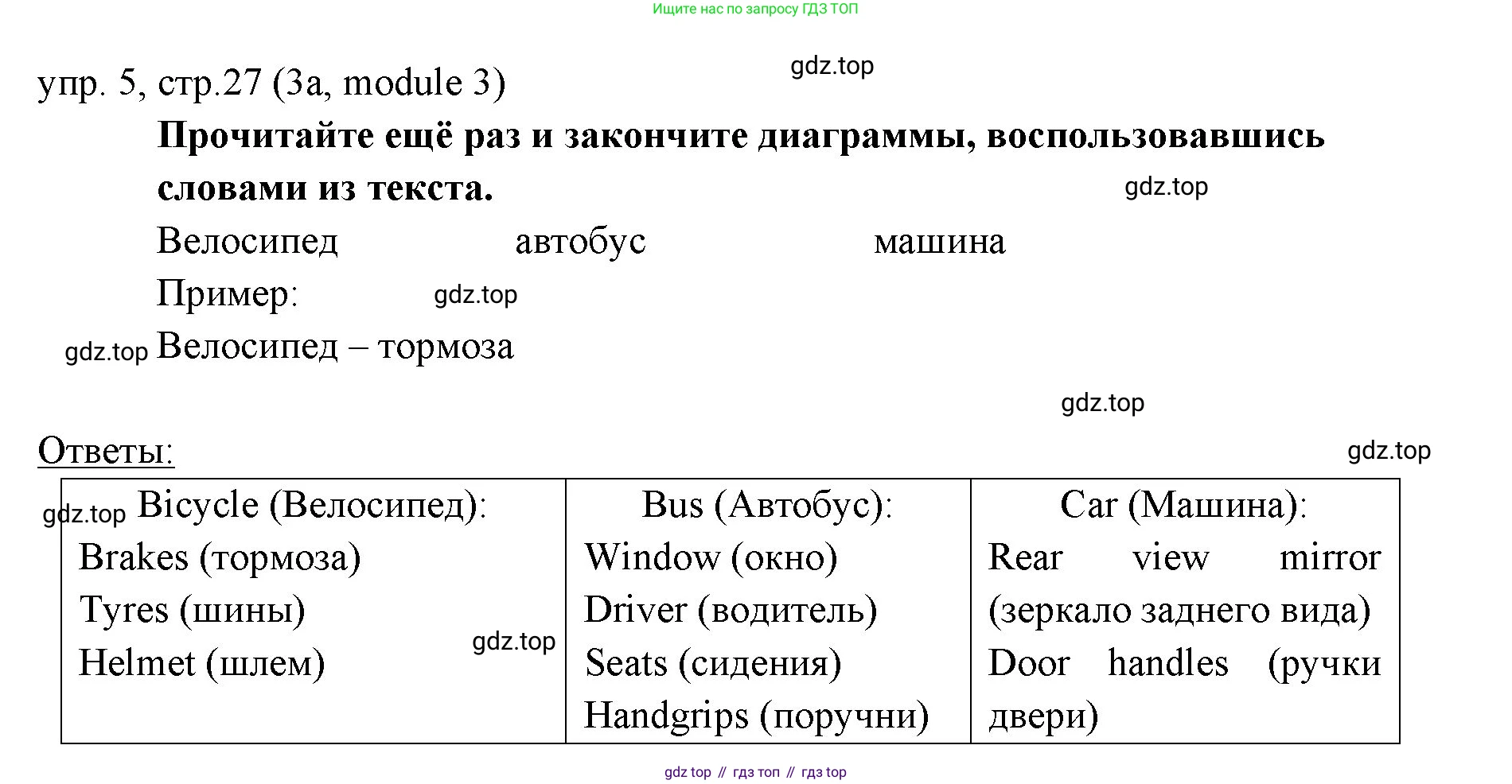 Английский язык (english), 6 класс Учебник (Student's book), авторы: Ваулина Юлия Евгеньевна (Vaulina Julia), Дули Дженни (Dooley Jenny), Подоляко Ольга Евгеньевна (Podolyako Olga), Эванс Вирджиния (Evans Virginia), издательство Просвещение, Москва, 2023, зелёного цвета, страница 27, номер 5, Решение 2 (2023-2027)