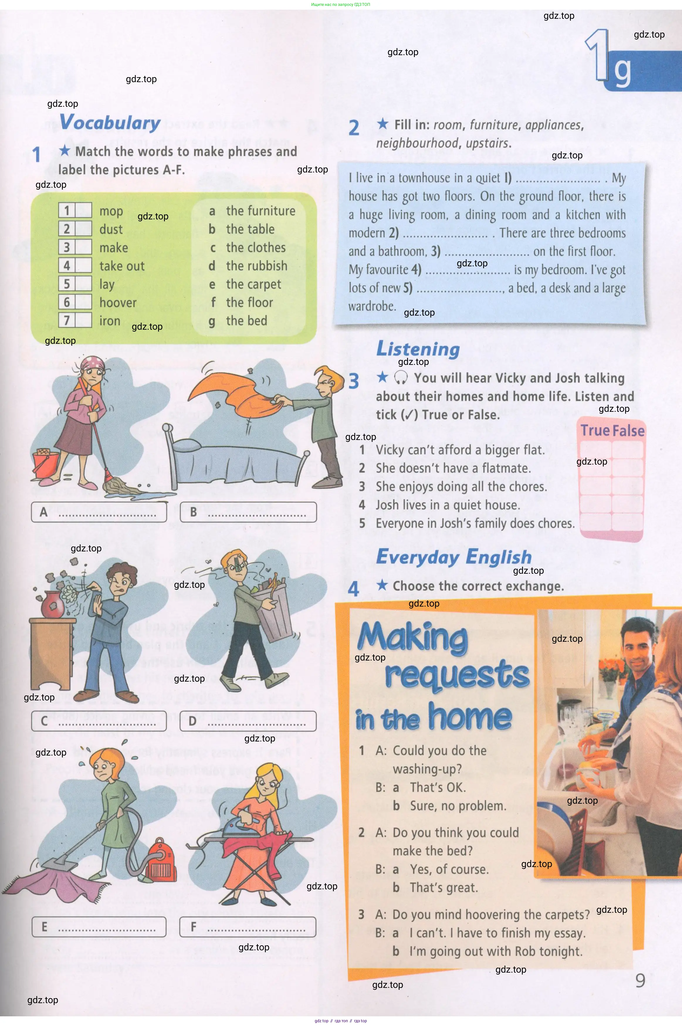 Английский язык (english), 6 класс Рабочая тетрадь (workbook), авторы: Баранова Ксения Михайловна (Baranova Ksenia), Мильруд Радислав Петрович (Millrood Radislav), Копылова Виктория Викторовна (Kopylova Victoria), Дули Дженни (Dooley Jenny), Эванс Вирджиния (Evans Virginia), издательство Просвещение, Москва, 2023, белого цвета, страница 9