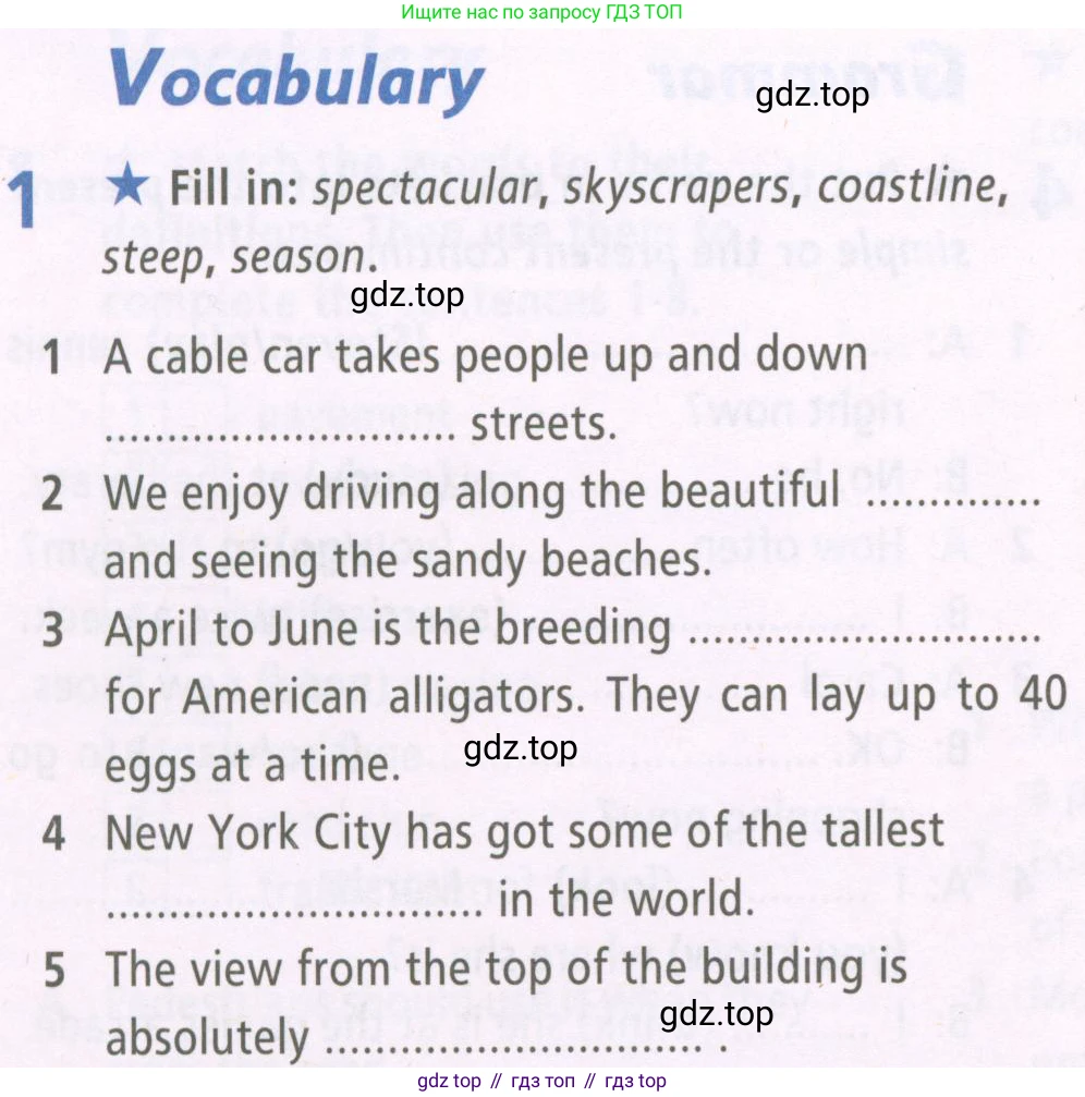 ГДЗ Английский язык (english), 6 класс Рабочая тетрадь (workbook), авторы: Баранова Ксения Михайловна (Baranova Ksenia), Мильруд Радислав Петрович (Millrood Radislav), Копылова Виктория Викторовна (Kopylova Victoria), Дули Дженни (Dooley Jenny), Эванс Вирджиния (Evans Virginia), издательство Просвещение, Москва, 2023, белого цвета, страница 6, номер 1, Условие