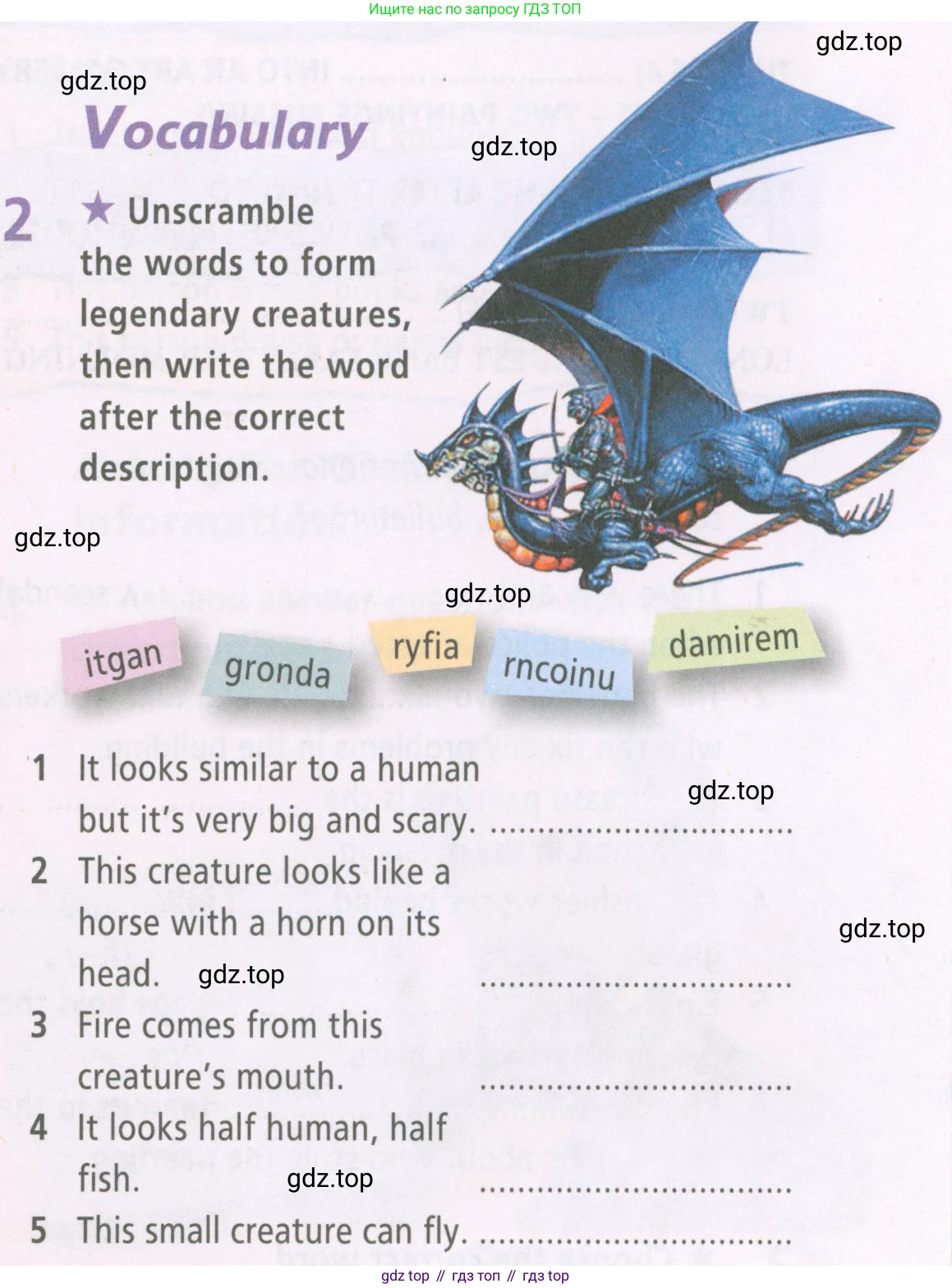 ГДЗ Английский язык (english), 6 класс Рабочая тетрадь (workbook), авторы: Баранова Ксения Михайловна (Baranova Ksenia), Мильруд Радислав Петрович (Millrood Radislav), Копылова Виктория Викторовна (Kopylova Victoria), Дули Дженни (Dooley Jenny), Эванс Вирджиния (Evans Virginia), издательство Просвещение, Москва, 2023, белого цвета, страница 27, номер 2, Условие