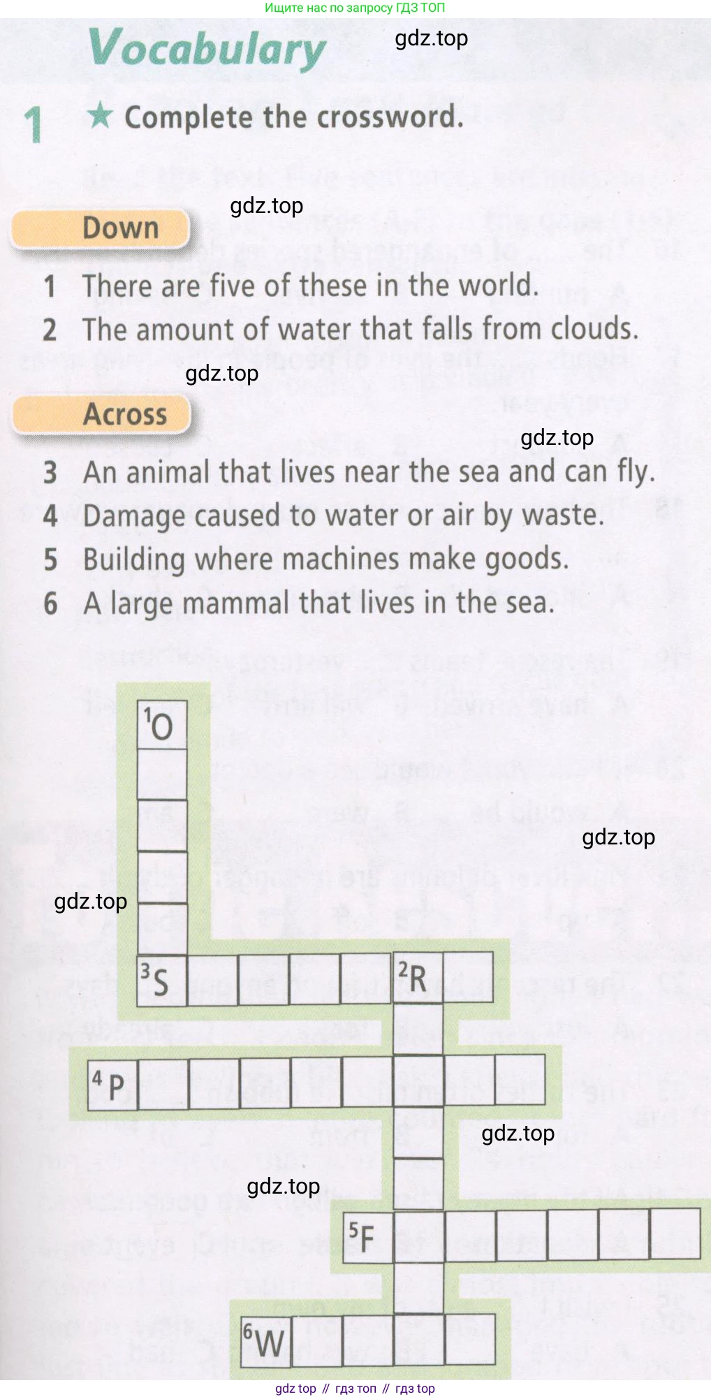 ГДЗ Английский язык (english), 6 класс Рабочая тетрадь (workbook), авторы: Баранова Ксения Михайловна (Baranova Ksenia), Мильруд Радислав Петрович (Millrood Radislav), Копылова Виктория Викторовна (Kopylova Victoria), Дули Дженни (Dooley Jenny), Эванс Вирджиния (Evans Virginia), издательство Просвещение, Москва, 2023, белого цвета, страница 51, номер 1, Условие