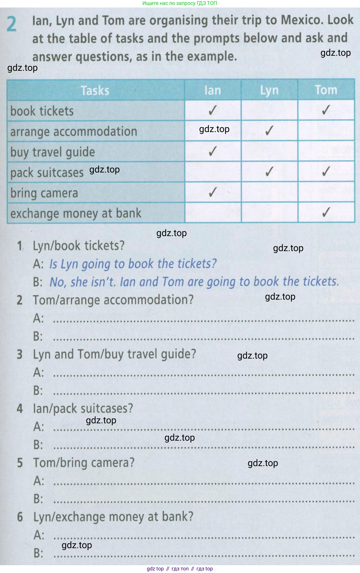 ГДЗ Английский язык (english), 6 класс Рабочая тетрадь (workbook), авторы: Баранова Ксения Михайловна (Baranova Ksenia), Мильруд Радислав Петрович (Millrood Radislav), Копылова Виктория Викторовна (Kopylova Victoria), Дули Дженни (Dooley Jenny), Эванс Вирджиния (Evans Virginia), издательство Просвещение, Москва, 2023, белого цвета, страница 79, номер 2, Условие