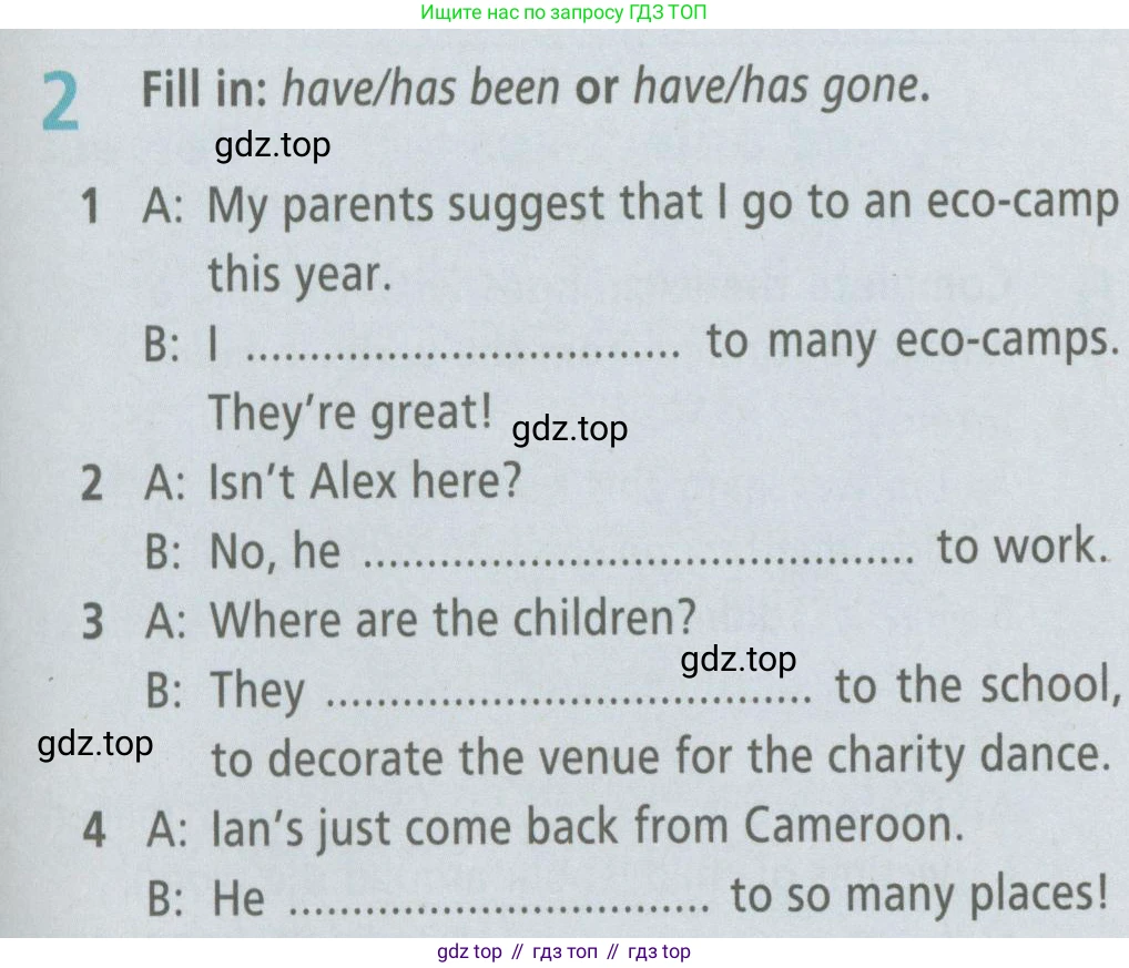 ГДЗ Английский язык (english), 6 класс Рабочая тетрадь (workbook), авторы: Баранова Ксения Михайловна (Baranova Ksenia), Мильруд Радислав Петрович (Millrood Radislav), Копылова Виктория Викторовна (Kopylova Victoria), Дули Дженни (Dooley Jenny), Эванс Вирджиния (Evans Virginia), издательство Просвещение, Москва, 2023, белого цвета, страница 85, номер 2, Условие