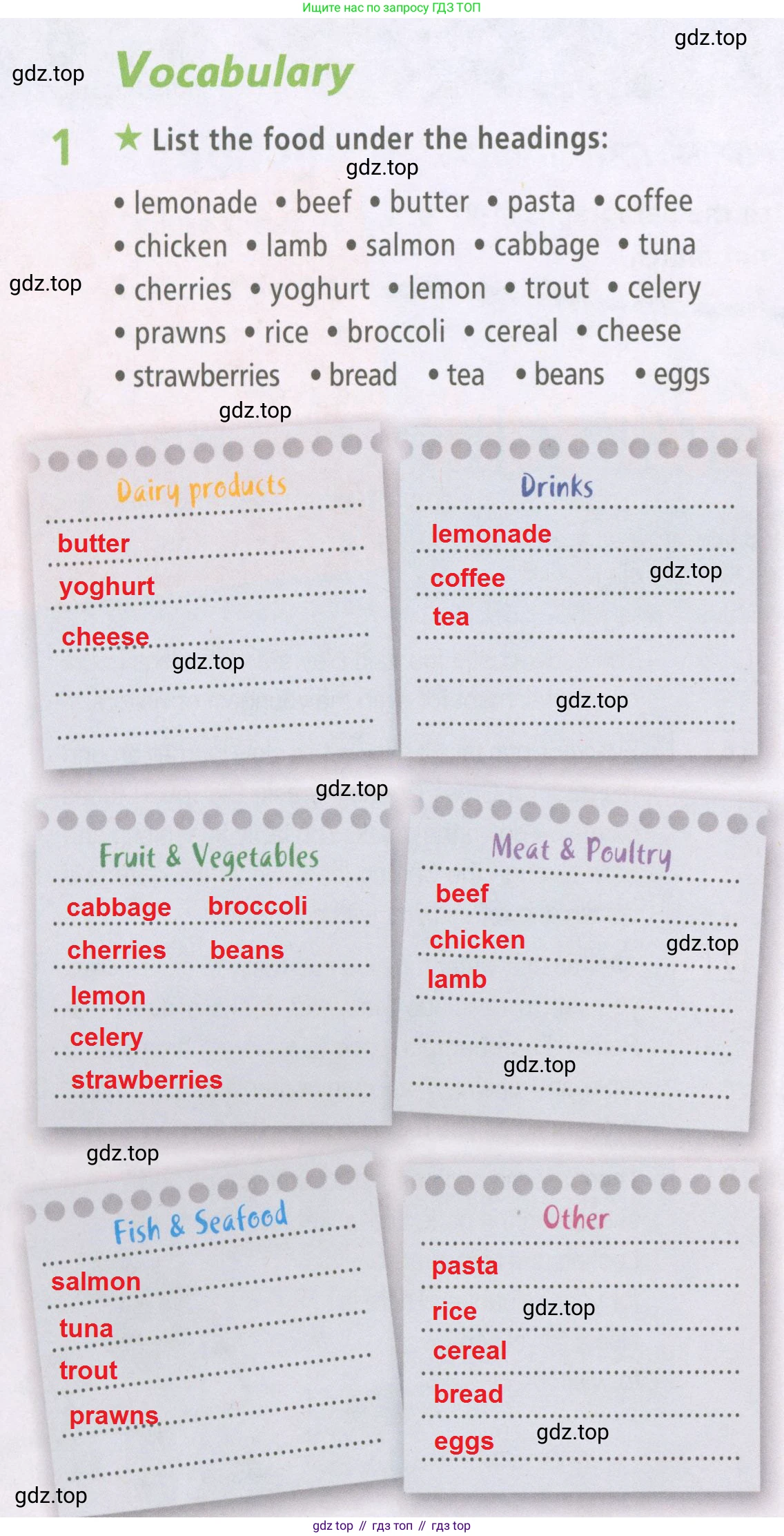 ГДЗ Английский язык (english), 6 класс Рабочая тетрадь (workbook), авторы: Баранова Ксения Михайловна (Baranova Ksenia), Мильруд Радислав Петрович (Millrood Radislav), Копылова Виктория Викторовна (Kopylova Victoria), Дули Дженни (Dooley Jenny), Эванс Вирджиния (Evans Virginia), издательство Просвещение, Москва, 2023, белого цвета, страница 14, номер 1, Решение 2