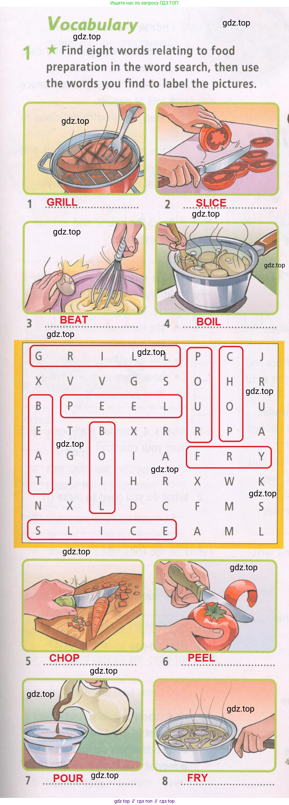 ГДЗ Английский язык (english), 6 класс Рабочая тетрадь (workbook), авторы: Баранова Ксения Михайловна (Baranova Ksenia), Мильруд Радислав Петрович (Millrood Radislav), Копылова Виктория Викторовна (Kopylova Victoria), Дули Дженни (Dooley Jenny), Эванс Вирджиния (Evans Virginia), издательство Просвещение, Москва, 2023, белого цвета, страница 19, номер 1, Решение 2