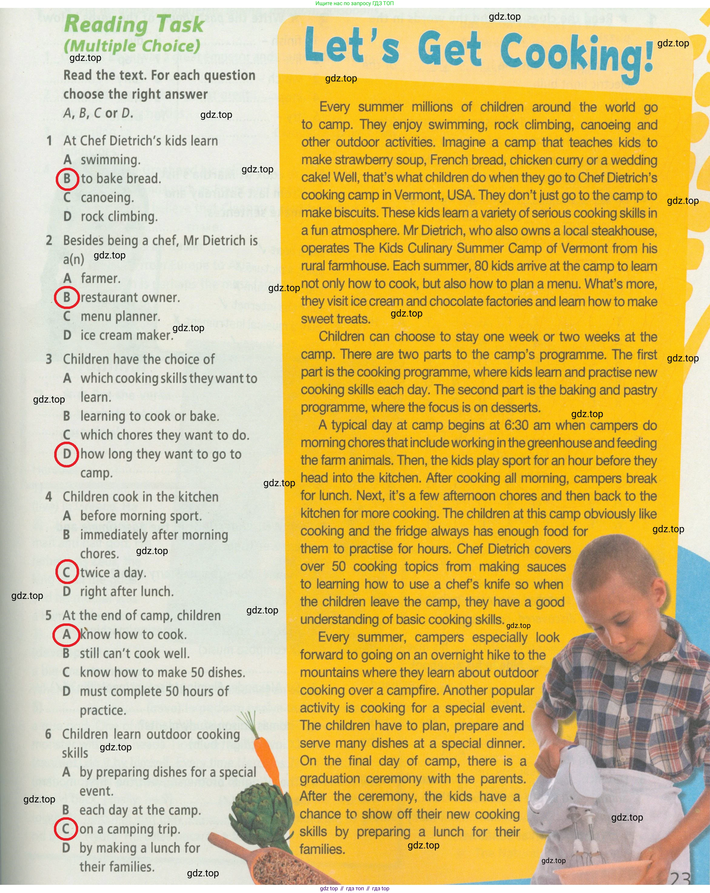 ГДЗ Английский язык (english), 6 класс Рабочая тетрадь (workbook), авторы: Баранова Ксения Михайловна (Baranova Ksenia), Мильруд Радислав Петрович (Millrood Radislav), Копылова Виктория Викторовна (Kopylova Victoria), Дули Дженни (Dooley Jenny), Эванс Вирджиния (Evans Virginia), издательство Просвещение, Москва, 2023, белого цвета, страница 23, Решение 2