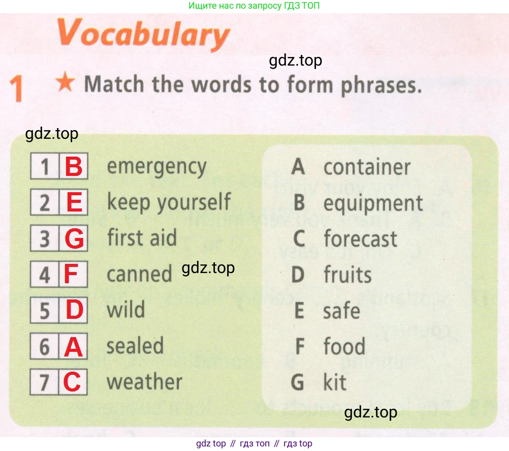 ГДЗ Английский язык (english), 6 класс Рабочая тетрадь (workbook), авторы: Баранова Ксения Михайловна (Baranova Ksenia), Мильруд Радислав Петрович (Millrood Radislav), Копылова Виктория Викторовна (Kopylova Victoria), Дули Дженни (Dooley Jenny), Эванс Вирджиния (Evans Virginia), издательство Просвещение, Москва, 2023, белого цвета, страница 41, номер 1, Решение 2