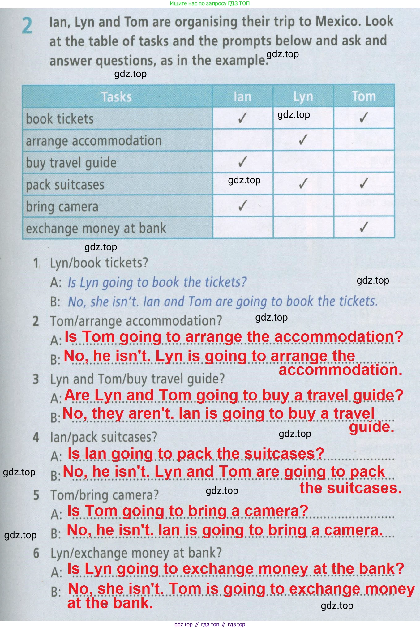 ГДЗ Английский язык (english), 6 класс Рабочая тетрадь (workbook), авторы: Баранова Ксения Михайловна (Baranova Ksenia), Мильруд Радислав Петрович (Millrood Radislav), Копылова Виктория Викторовна (Kopylova Victoria), Дули Дженни (Dooley Jenny), Эванс Вирджиния (Evans Virginia), издательство Просвещение, Москва, 2023, белого цвета, страница 79, номер 2, Решение 2