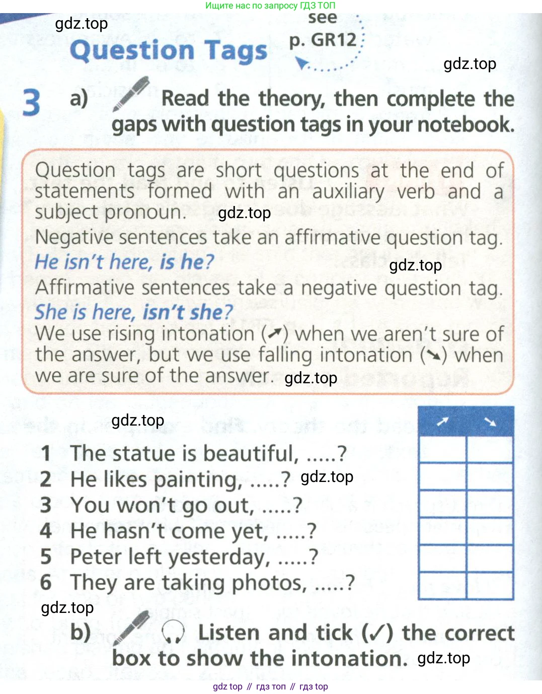 ГДЗ Английский язык (english), 6 класс Учебник (Student's book), авторы: Баранова Ксения Михайловна (Baranova Ksenia), Дули Дженни (Dooley Jenny), Копылова Виктория Викторовна (Kopylova Victoria), Мильруд Радислав Петрович (Millrood Radislav), Эванс Вирджиния (Evans Virginia), издательство Просвещение, Москва, 2023, белого цвета, страница 108, номер 3, Условие