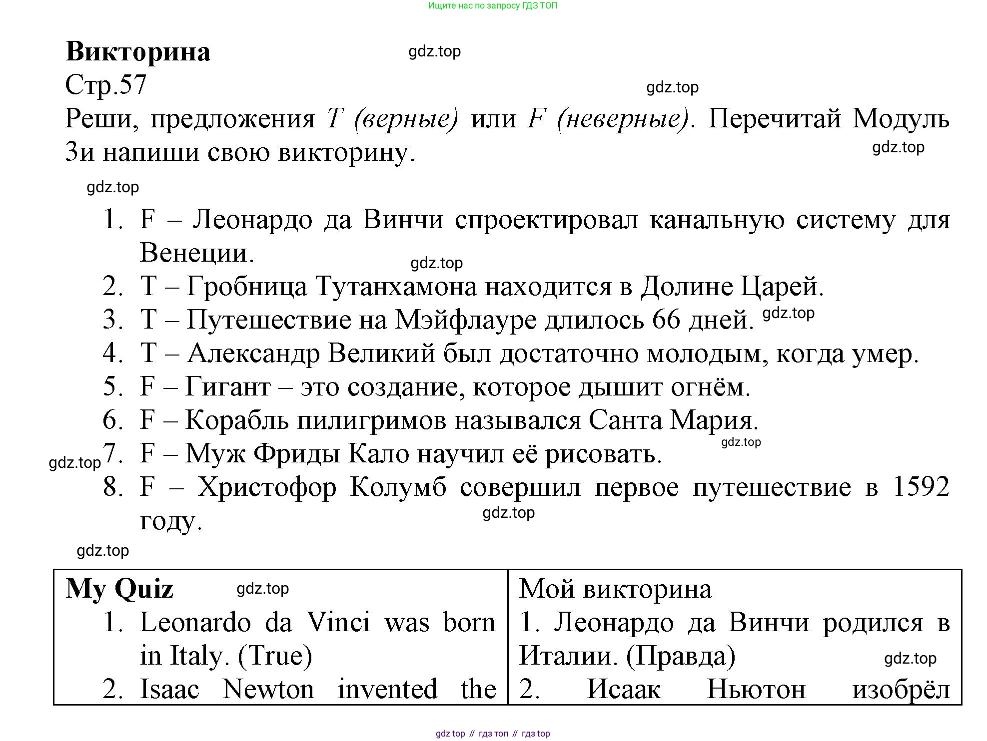 ГДЗ Английский язык (english), 6 класс Учебник (Student's book), авторы: Баранова Ксения Михайловна (Baranova Ksenia), Дули Дженни (Dooley Jenny), Копылова Виктория Викторовна (Kopylova Victoria), Мильруд Радислав Петрович (Millrood Radislav), Эванс Вирджиния (Evans Virginia), издательство Просвещение, Москва, 2023, белого цвета, страница 57, Решение
