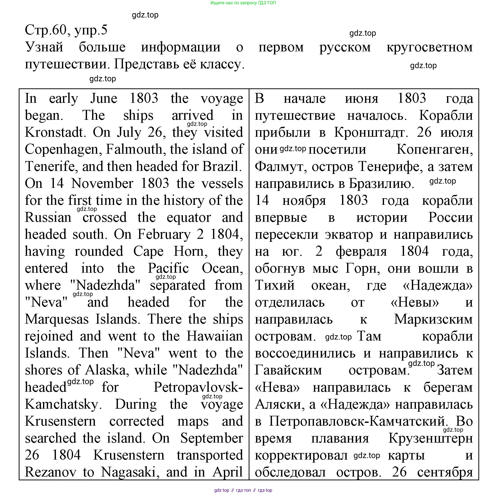 ГДЗ Английский язык (english), 6 класс Учебник (Student's book), авторы: Баранова Ксения Михайловна (Baranova Ksenia), Дули Дженни (Dooley Jenny), Копылова Виктория Викторовна (Kopylova Victoria), Мильруд Радислав Петрович (Millrood Radislav), Эванс Вирджиния (Evans Virginia), издательство Просвещение, Москва, 2023, белого цвета, страница 60, номер 5, Решение