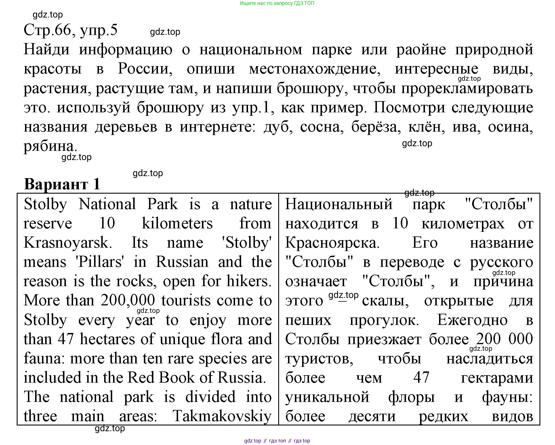 ГДЗ Английский язык (english), 6 класс Учебник (Student's book), авторы: Баранова Ксения Михайловна (Baranova Ksenia), Дули Дженни (Dooley Jenny), Копылова Виктория Викторовна (Kopylova Victoria), Мильруд Радислав Петрович (Millrood Radislav), Эванс Вирджиния (Evans Virginia), издательство Просвещение, Москва, 2023, белого цвета, страница 66, номер 5, Решение