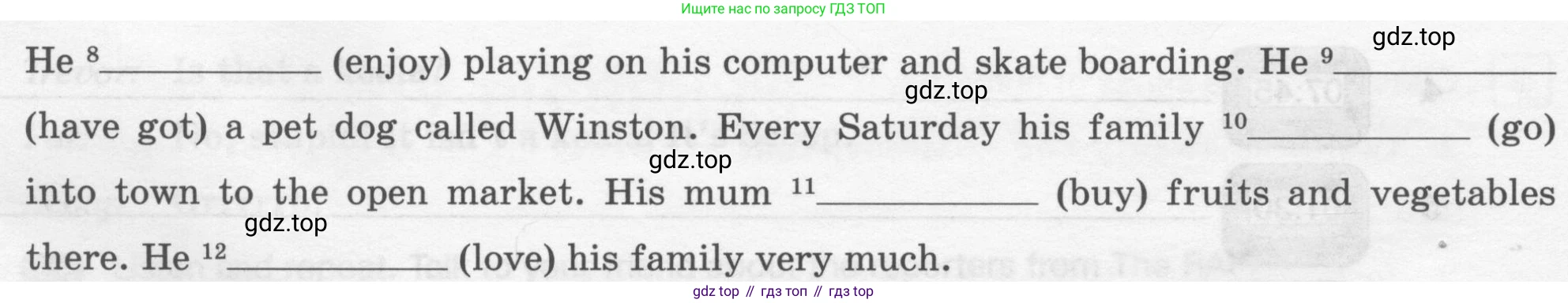 ГДЗ Английский язык (english), 6 класс Рабочая тетрадь (workbook), авторы: Вербицкая Мария Валерьевна (Verbitskaya Maria), Гаярделли Мариса (Gaiardelli Marisa ), Редли Пауль (Radley Paul), Миндрул Ольга Сергеевна (Mindrul Olga), издательство Просвещение, Москва, красного цвета, страница 21, номер 11, Условие (продолжение 2)