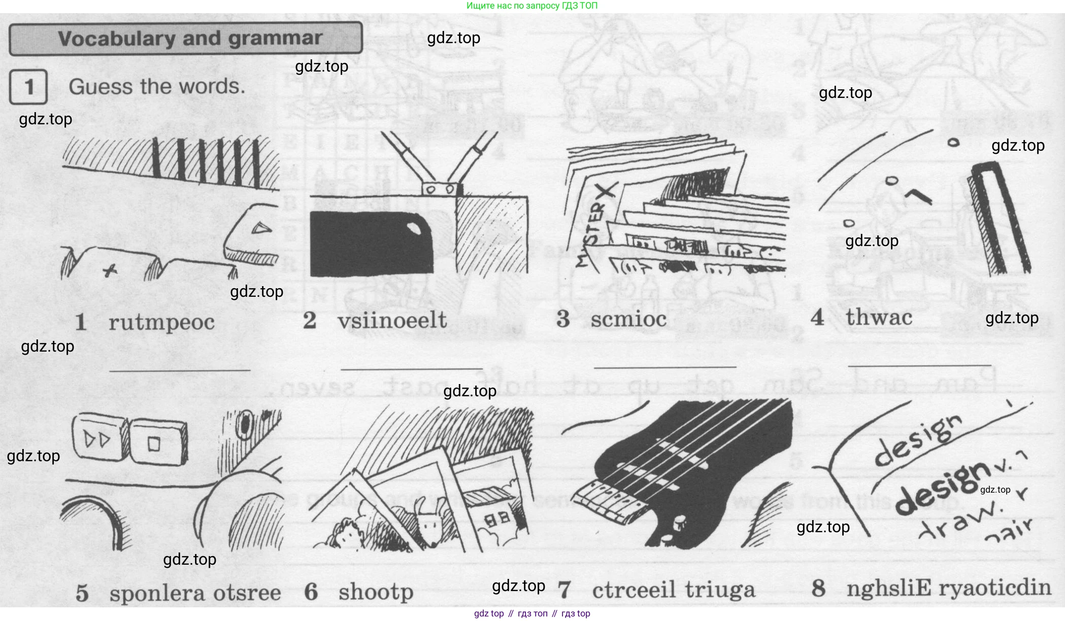 ГДЗ Английский язык (english), 6 класс Рабочая тетрадь (workbook), авторы: Вербицкая Мария Валерьевна (Verbitskaya Maria), Гаярделли Мариса (Gaiardelli Marisa ), Редли Пауль (Radley Paul), Миндрул Ольга Сергеевна (Mindrul Olga), издательство Просвещение, Москва, красного цвета, страница 26, номер 1, Условие