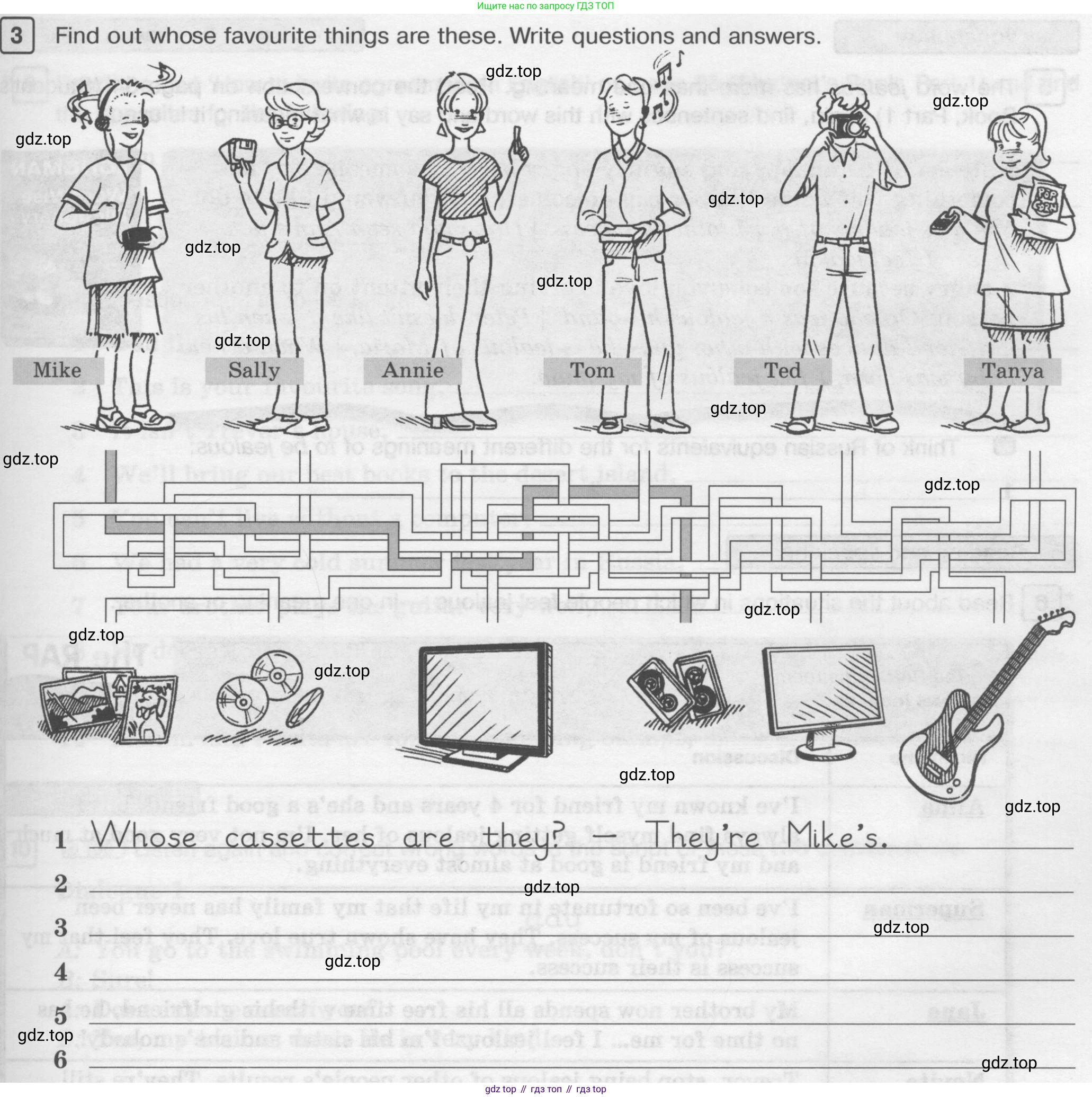 ГДЗ Английский язык (english), 6 класс Рабочая тетрадь (workbook), авторы: Вербицкая Мария Валерьевна (Verbitskaya Maria), Гаярделли Мариса (Gaiardelli Marisa ), Редли Пауль (Radley Paul), Миндрул Ольга Сергеевна (Mindrul Olga), издательство Просвещение, Москва, красного цвета, страница 27, номер 3, Условие