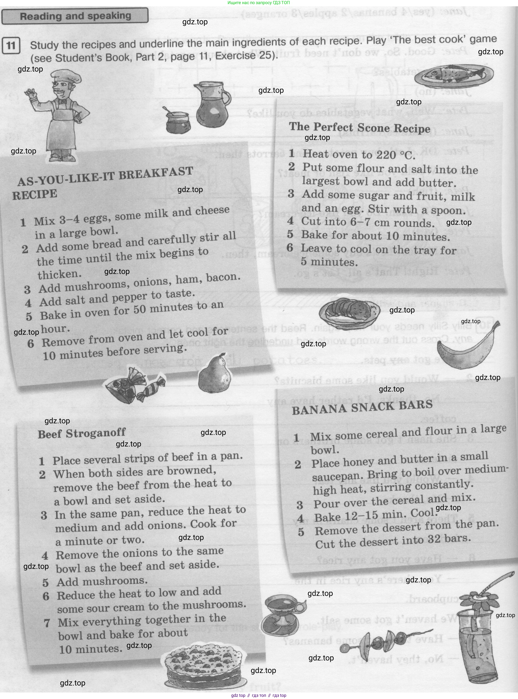 ГДЗ Английский язык (english), 6 класс Рабочая тетрадь (workbook), авторы: Вербицкая Мария Валерьевна (Verbitskaya Maria), Гаярделли Мариса (Gaiardelli Marisa ), Редли Пауль (Radley Paul), Миндрул Ольга Сергеевна (Mindrul Olga), издательство Просвещение, Москва, красного цвета, страница 64, номер 11, Условие