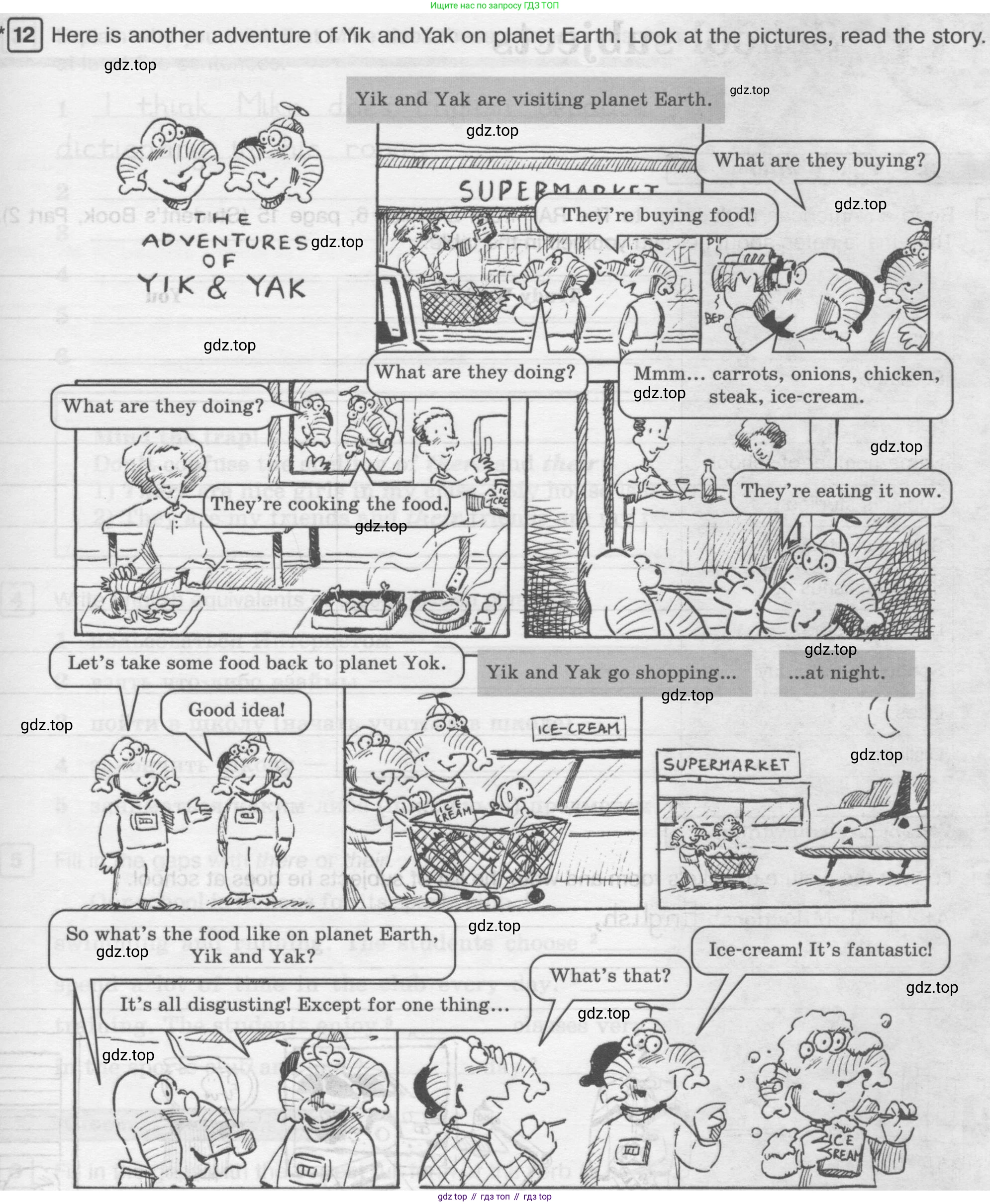 ГДЗ Английский язык (english), 6 класс Рабочая тетрадь (workbook), авторы: Вербицкая Мария Валерьевна (Verbitskaya Maria), Гаярделли Мариса (Gaiardelli Marisa ), Редли Пауль (Radley Paul), Миндрул Ольга Сергеевна (Mindrul Olga), издательство Просвещение, Москва, красного цвета, страница 65, номер 12, Условие