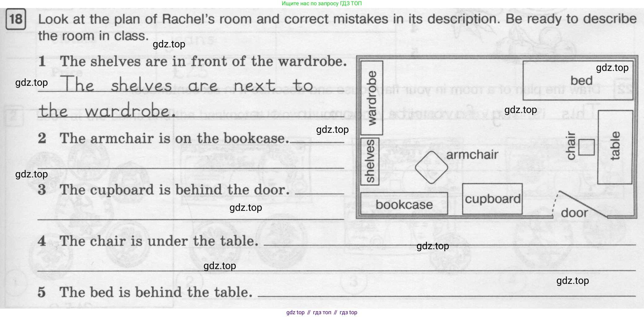 ГДЗ Английский язык (english), 6 класс Рабочая тетрадь (workbook), авторы: Вербицкая Мария Валерьевна (Verbitskaya Maria), Гаярделли Мариса (Gaiardelli Marisa ), Редли Пауль (Radley Paul), Миндрул Ольга Сергеевна (Mindrul Olga), издательство Просвещение, Москва, красного цвета, страница 79, номер 18, Условие