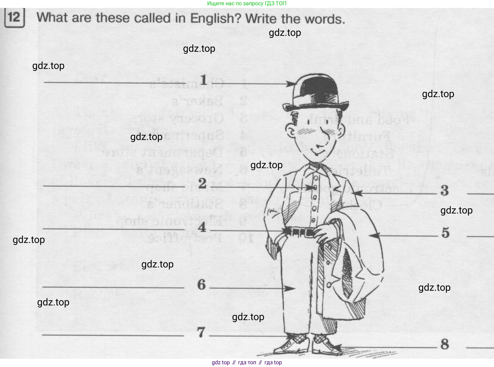 ГДЗ Английский язык (english), 6 класс Рабочая тетрадь (workbook), авторы: Вербицкая Мария Валерьевна (Verbitskaya Maria), Гаярделли Мариса (Gaiardelli Marisa ), Редли Пауль (Radley Paul), Миндрул Ольга Сергеевна (Mindrul Olga), издательство Просвещение, Москва, красного цвета, страница 85, номер 12, Условие