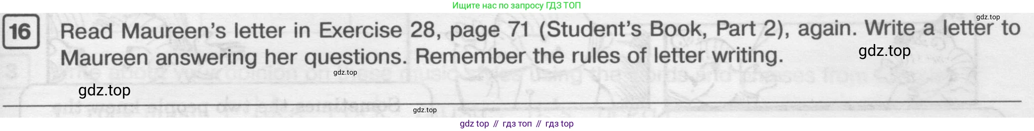 ГДЗ Английский язык (english), 6 класс Рабочая тетрадь (workbook), авторы: Вербицкая Мария Валерьевна (Verbitskaya Maria), Гаярделли Мариса (Gaiardelli Marisa ), Редли Пауль (Radley Paul), Миндрул Ольга Сергеевна (Mindrul Olga), издательство Просвещение, Москва, красного цвета, страница 111, номер 16, Условие