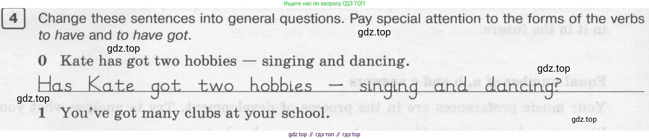ГДЗ Английский язык (english), 6 класс Рабочая тетрадь (workbook), авторы: Вербицкая Мария Валерьевна (Verbitskaya Maria), Гаярделли Мариса (Gaiardelli Marisa ), Редли Пауль (Radley Paul), Миндрул Ольга Сергеевна (Mindrul Olga), издательство Просвещение, Москва, красного цвета, страница 126, номер 4, Условие