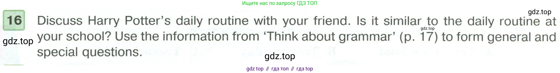 ГДЗ Английский язык (english), 6 класс Учебник (Student's book), авторы: Вербицкая Мария Валерьевна (Verbitskaya Maria), Гаярделли Мариса (Gaiardelli Marisa ), Редли Пауль (Radley Paul), Савчук Лариса Олеговна (Savchuk Larisa), издательство Просвещение, Москва, 2023, красного цвета, Часть 1, страница 19, номер 16, Условие