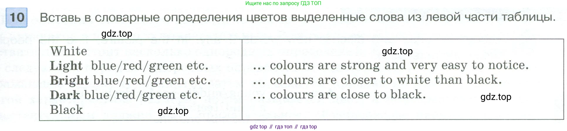 ГДЗ Английский язык (english), 6 класс Учебник (Student's book), авторы: Вербицкая Мария Валерьевна (Verbitskaya Maria), Гаярделли Мариса (Gaiardelli Marisa ), Редли Пауль (Radley Paul), Савчук Лариса Олеговна (Savchuk Larisa), издательство Просвещение, Москва, 2023, красного цвета, Часть 1, страница 57, номер 10, Условие