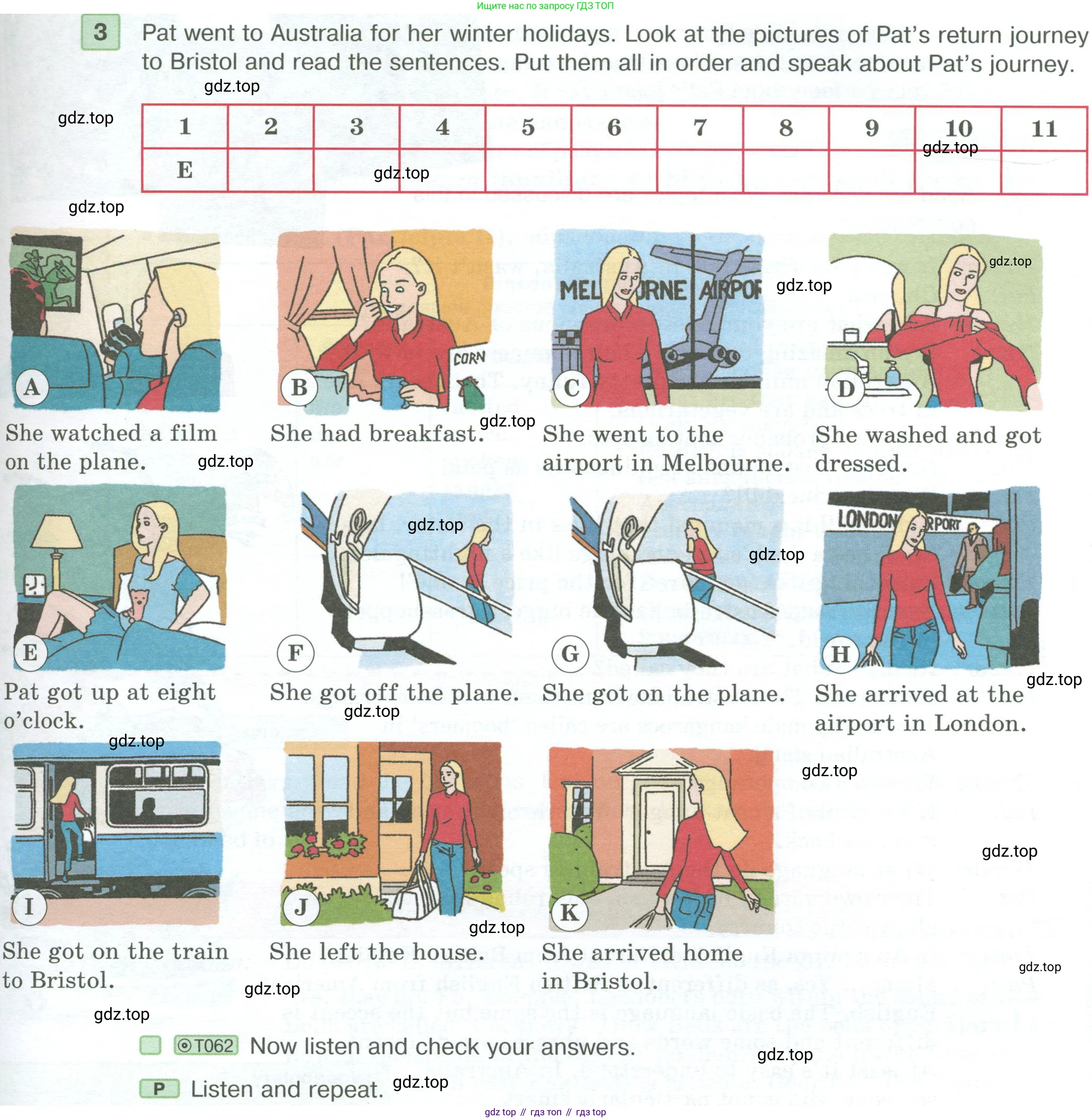 ГДЗ Английский язык (english), 6 класс Учебник (Student's book), авторы: Вербицкая Мария Валерьевна (Verbitskaya Maria), Гаярделли Мариса (Gaiardelli Marisa ), Редли Пауль (Radley Paul), Савчук Лариса Олеговна (Savchuk Larisa), издательство Просвещение, Москва, 2023, красного цвета, Часть 1, страница 71, номер 3, Условие