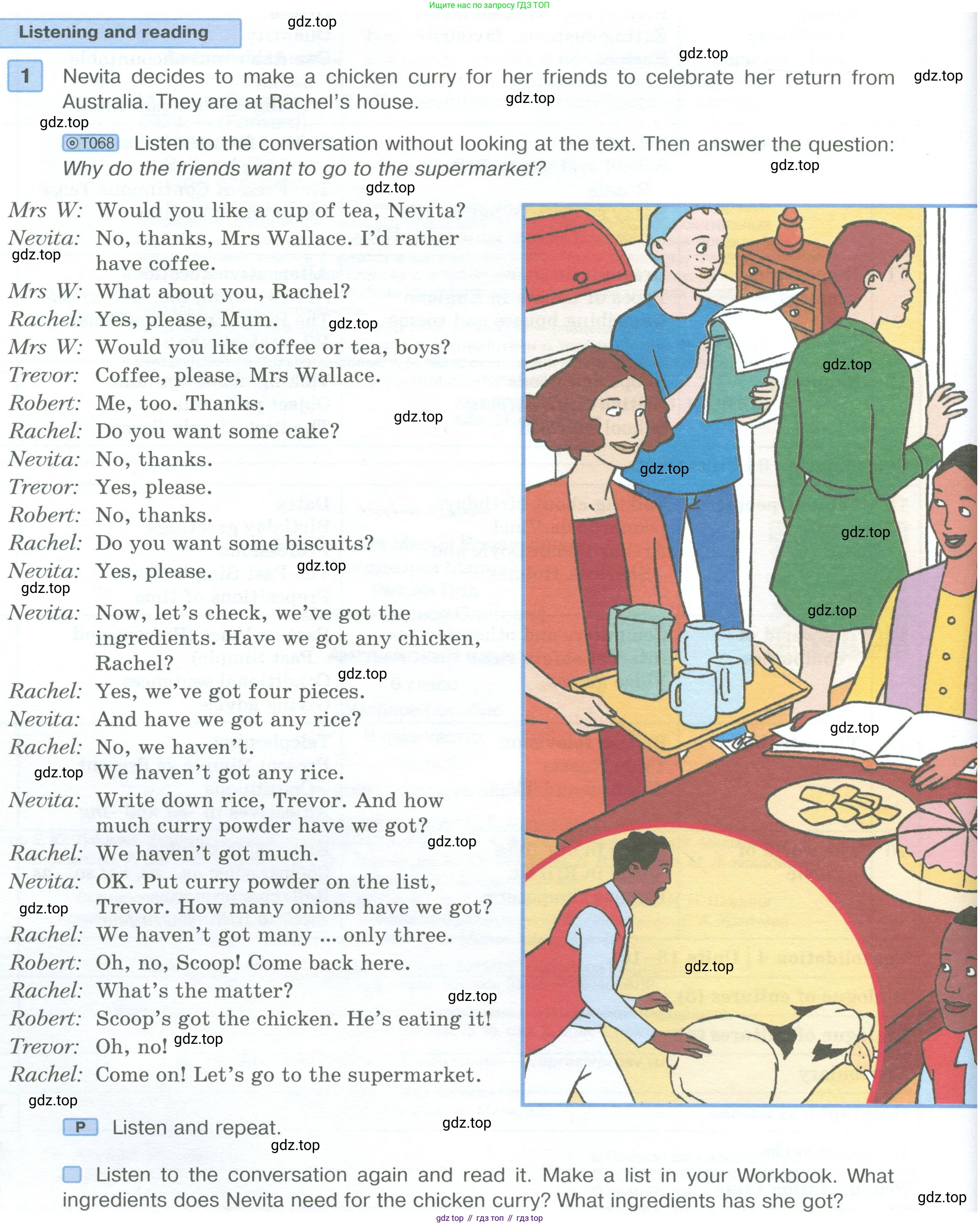 ГДЗ Английский язык (english), 6 класс Учебник (Student's book), авторы: Вербицкая Мария Валерьевна (Verbitskaya Maria), Гаярделли Мариса (Gaiardelli Marisa ), Редли Пауль (Radley Paul), Савчук Лариса Олеговна (Savchuk Larisa), издательство Просвещение, Москва, 2023, красного цвета, Часть 2, страница 4, номер 1, Условие
