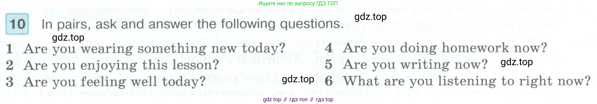 ГДЗ Английский язык (english), 6 класс Учебник (Student's book), авторы: Вербицкая Мария Валерьевна (Verbitskaya Maria), Гаярделли Мариса (Gaiardelli Marisa ), Редли Пауль (Radley Paul), Савчук Лариса Олеговна (Savchuk Larisa), издательство Просвещение, Москва, 2023, красного цвета, Часть 2, страница 17, номер 10, Условие