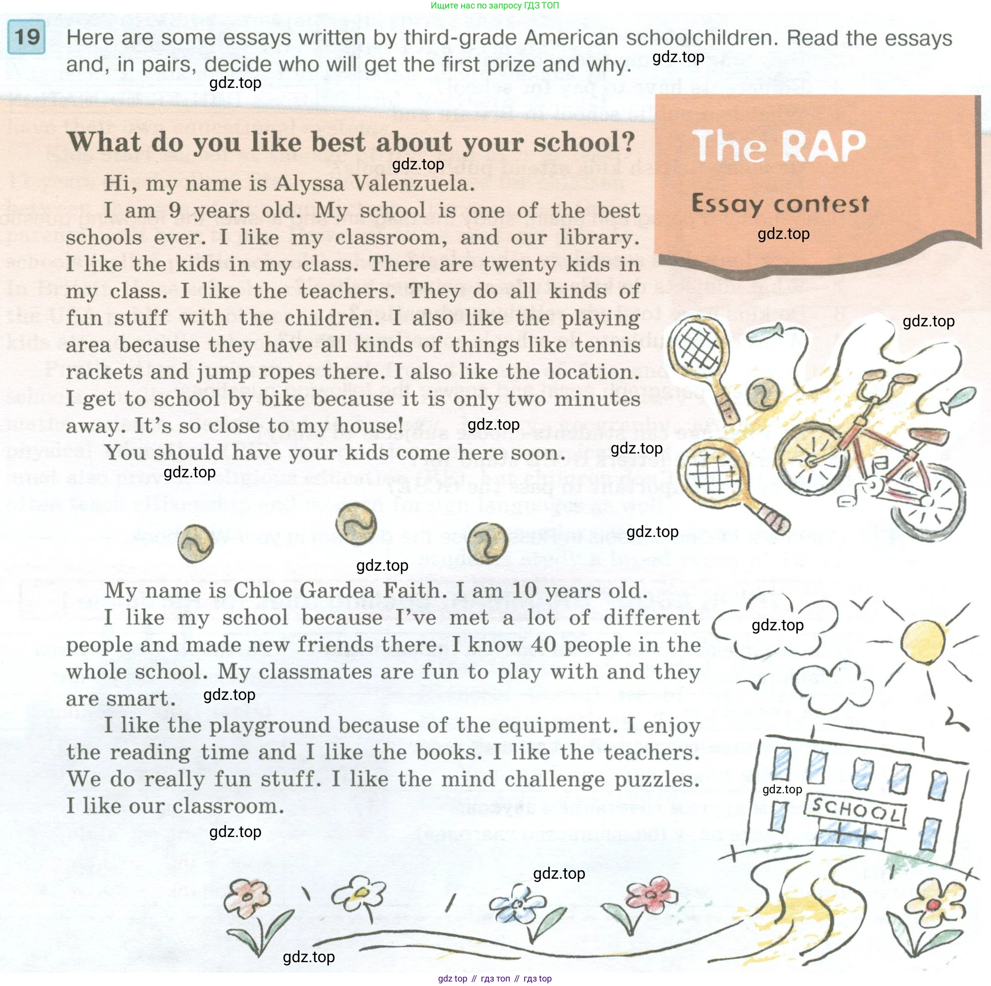ГДЗ Английский язык (english), 6 класс Учебник (Student's book), авторы: Вербицкая Мария Валерьевна (Verbitskaya Maria), Гаярделли Мариса (Gaiardelli Marisa ), Редли Пауль (Radley Paul), Савчук Лариса Олеговна (Savchuk Larisa), издательство Просвещение, Москва, 2023, красного цвета, Часть 2, страница 20, номер 19, Условие