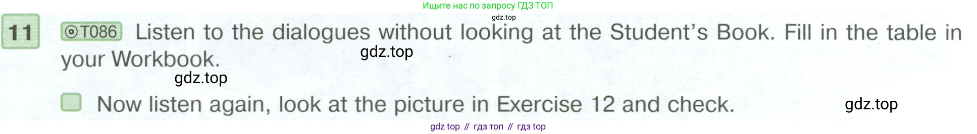 ГДЗ Английский язык (english), 6 класс Учебник (Student's book), авторы: Вербицкая Мария Валерьевна (Verbitskaya Maria), Гаярделли Мариса (Gaiardelli Marisa ), Редли Пауль (Radley Paul), Савчук Лариса Олеговна (Savchuk Larisa), издательство Просвещение, Москва, 2023, красного цвета, Часть 2, страница 26, номер 11, Условие