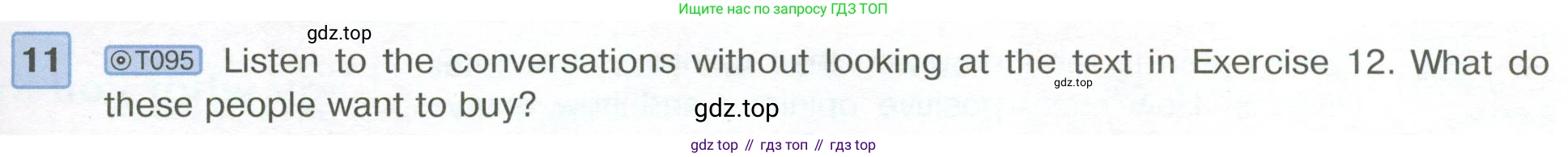 ГДЗ Английский язык (english), 6 класс Учебник (Student's book), авторы: Вербицкая Мария Валерьевна (Verbitskaya Maria), Гаярделли Мариса (Gaiardelli Marisa ), Редли Пауль (Radley Paul), Савчук Лариса Олеговна (Savchuk Larisa), издательство Просвещение, Москва, 2023, красного цвета, Часть 2, страница 35, номер 11, Условие