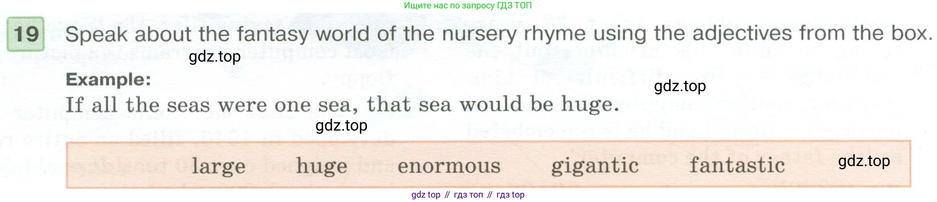 ГДЗ Английский язык (english), 6 класс Учебник (Student's book), авторы: Вербицкая Мария Валерьевна (Verbitskaya Maria), Гаярделли Мариса (Gaiardelli Marisa ), Редли Пауль (Radley Paul), Савчук Лариса Олеговна (Savchuk Larisa), издательство Просвещение, Москва, 2023, красного цвета, Часть 2, страница 60, номер 19, Условие