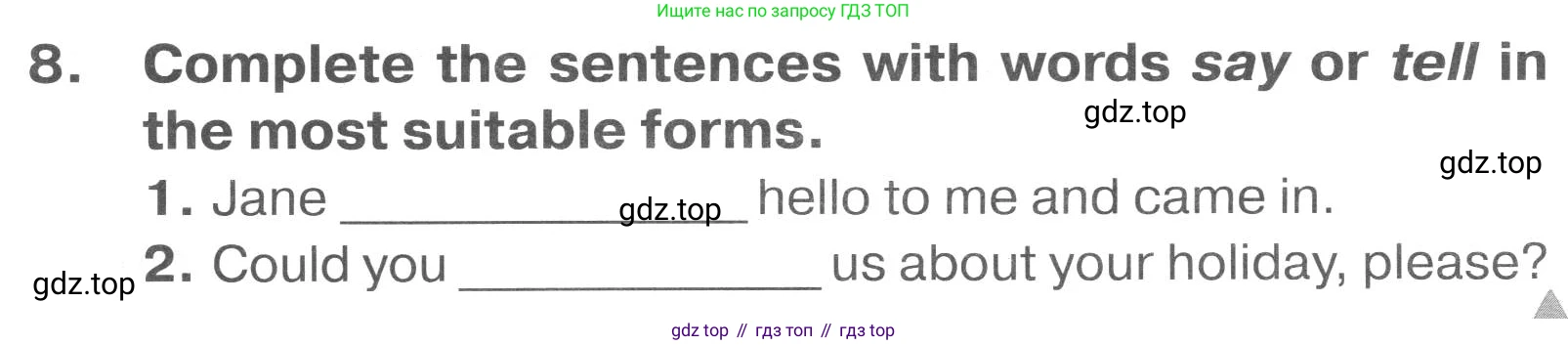Английский язык (english), 7 класс Тренировочные упражнения в формате ОГЭ (ГИА), авторы: Комиссаров Константин Вячеславович, Кирдяева Ольга Ивановна, издательство Просвещение, Москва, 2019, белого цвета, страница 79, номер 8, Условие 2023-2027