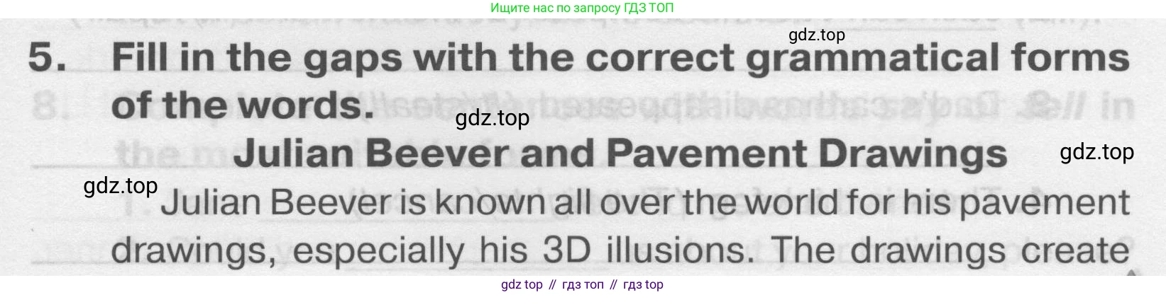 Английский язык (english), 7 класс Тренировочные упражнения в формате ОГЭ (ГИА), авторы: Комиссаров Константин Вячеславович, Кирдяева Ольга Ивановна, издательство Просвещение, Москва, 2019, белого цвета, страница 77, номер 5, Решение 2 (2023-2027)