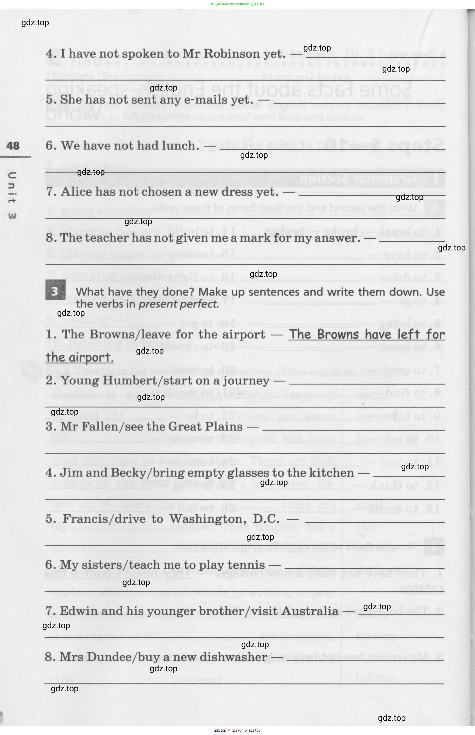 Английский язык (english), 7 класс Лексико-грамматический практикум, авторы: Афанасьева Ольга Васильевна (Afanasyeva Olga), Михеева Ирина Владимировна (Mikheeva Irina), Баранова Ксения Михайловна (Baranova Ksenia), издательство Просвещение, Москва, 2016, белого цвета, страница 48