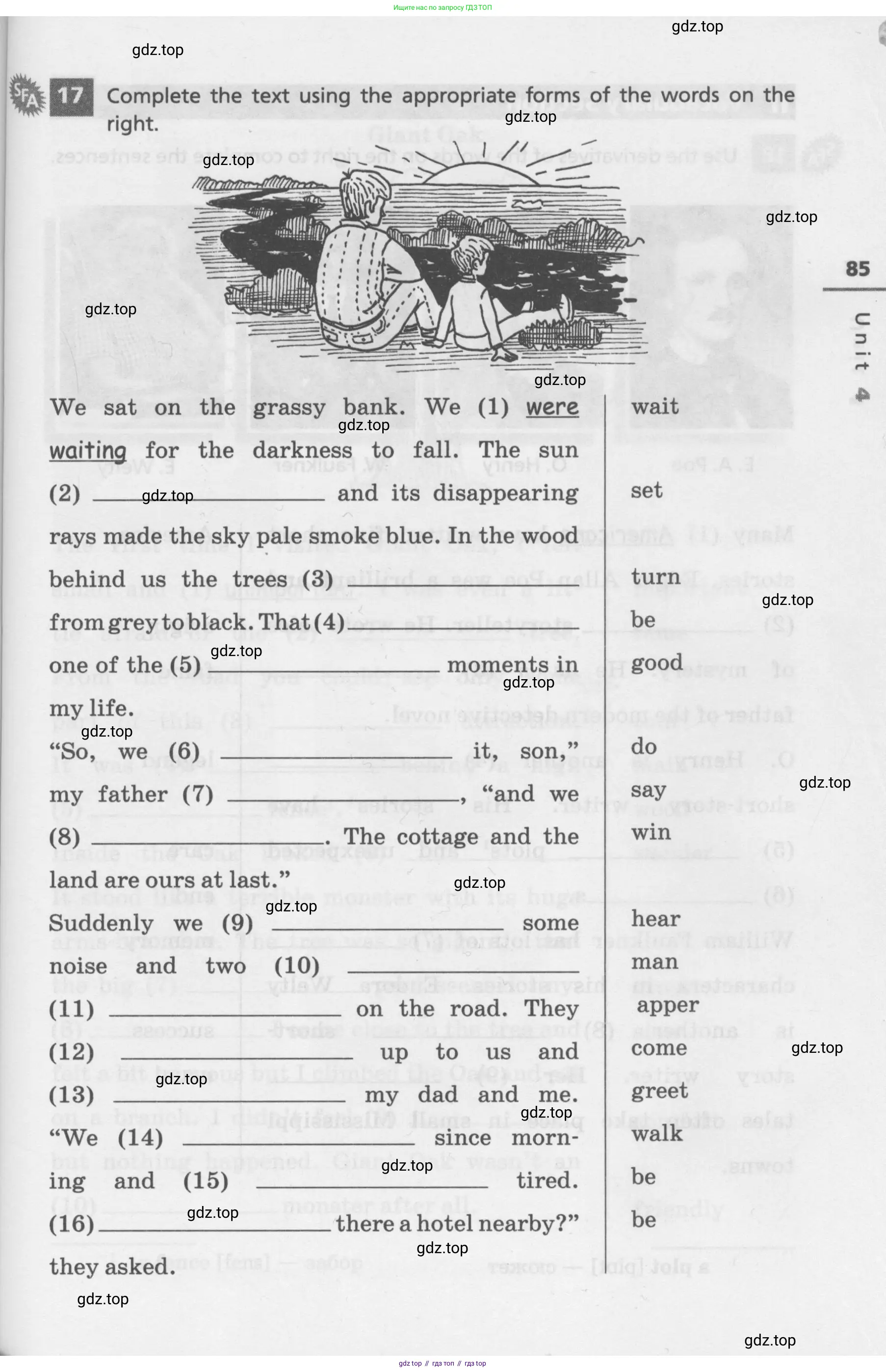 Английский язык (english), 7 класс Лексико-грамматический практикум, авторы: Афанасьева Ольга Васильевна (Afanasyeva Olga), Михеева Ирина Владимировна (Mikheeva Irina), Баранова Ксения Михайловна (Baranova Ksenia), издательство Просвещение, Москва, 2016, белого цвета, страница 85