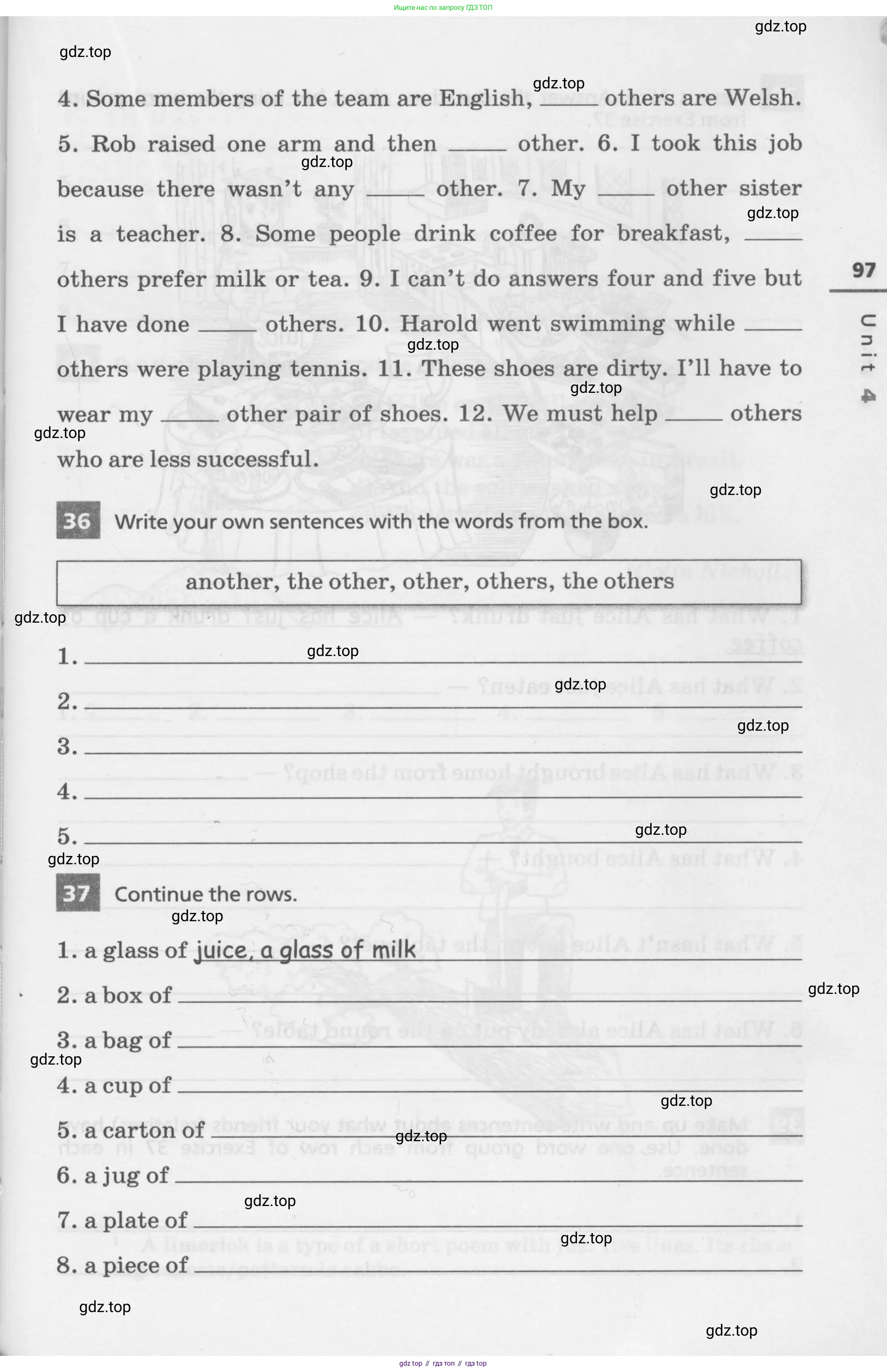 Английский язык (english), 7 класс Лексико-грамматический практикум, авторы: Афанасьева Ольга Васильевна (Afanasyeva Olga), Михеева Ирина Владимировна (Mikheeva Irina), Баранова Ксения Михайловна (Baranova Ksenia), издательство Просвещение, Москва, 2016, белого цвета, страница 97